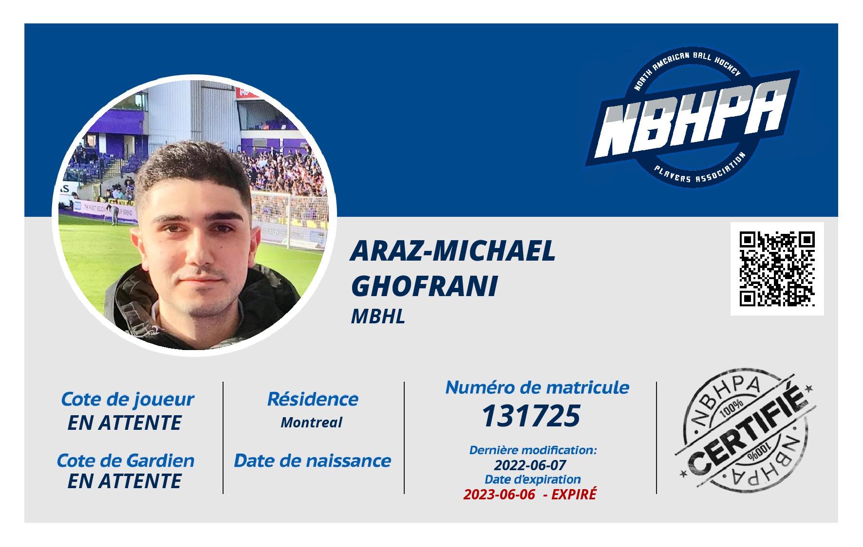 Araz-Michael Ghofrani