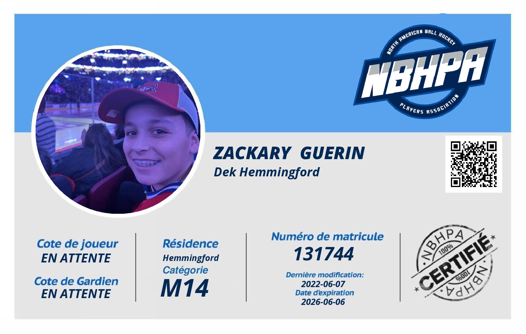 Zackary  Guerin