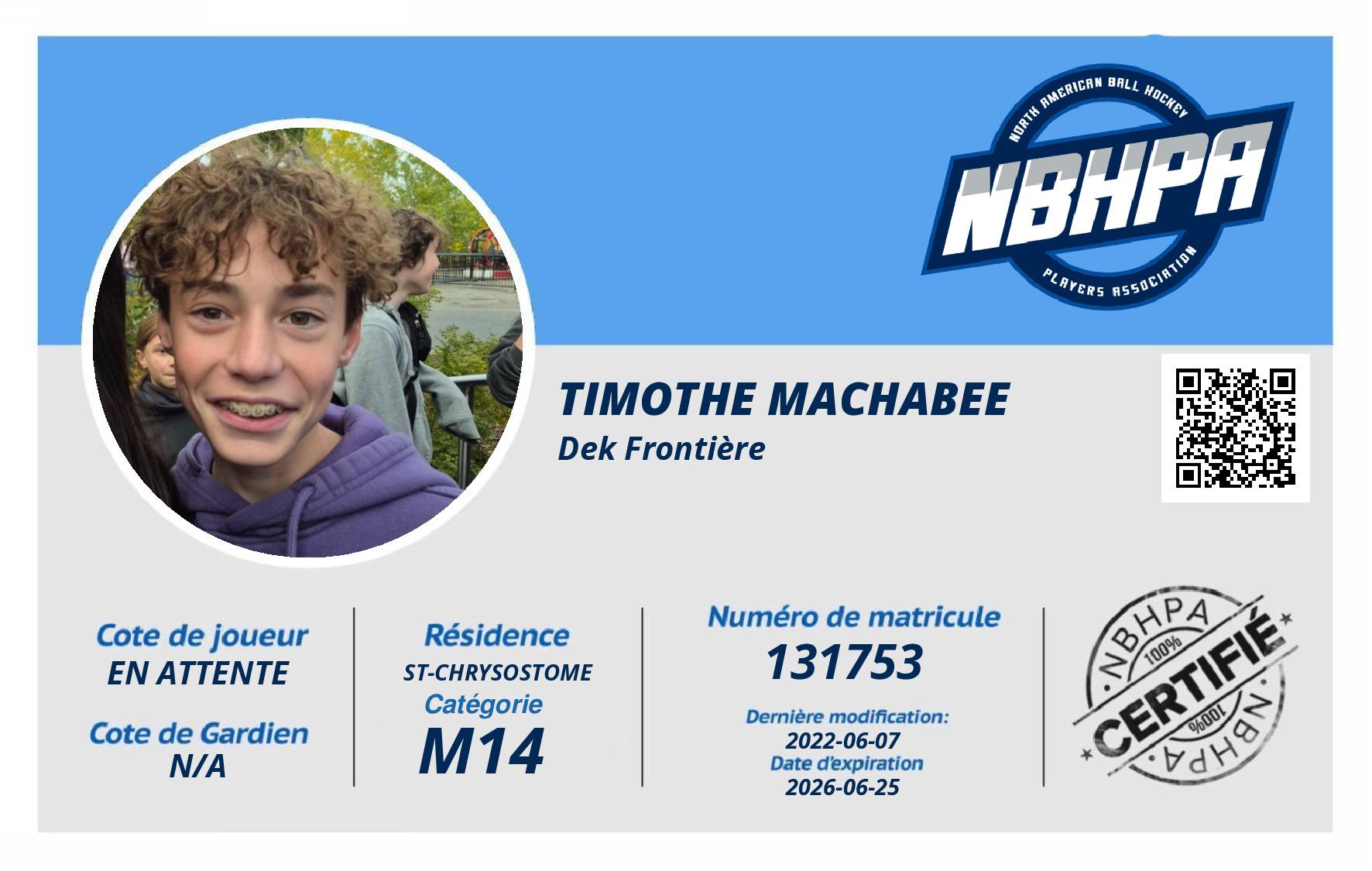 Timothe Machabee