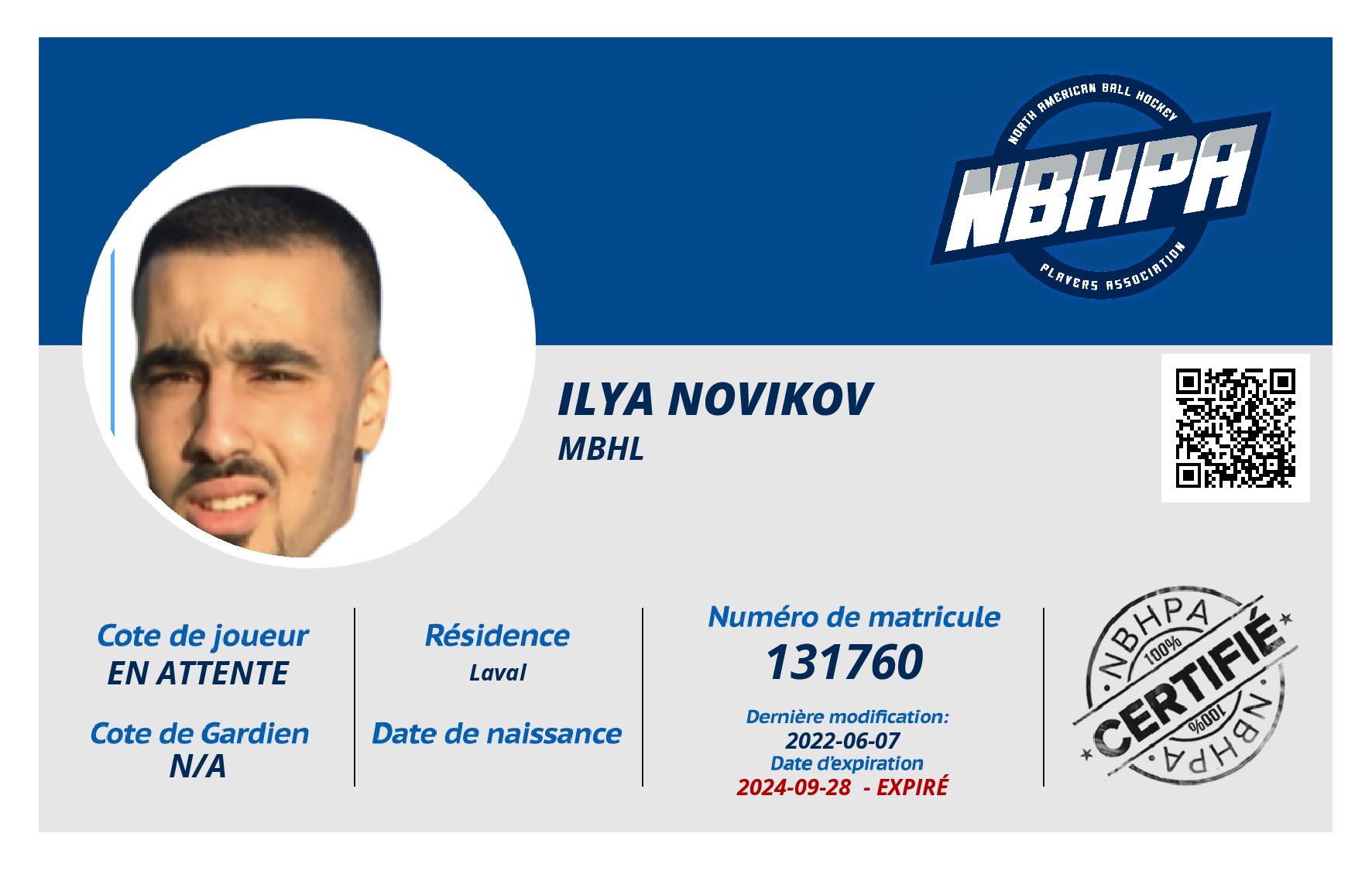 Ilya Novikov