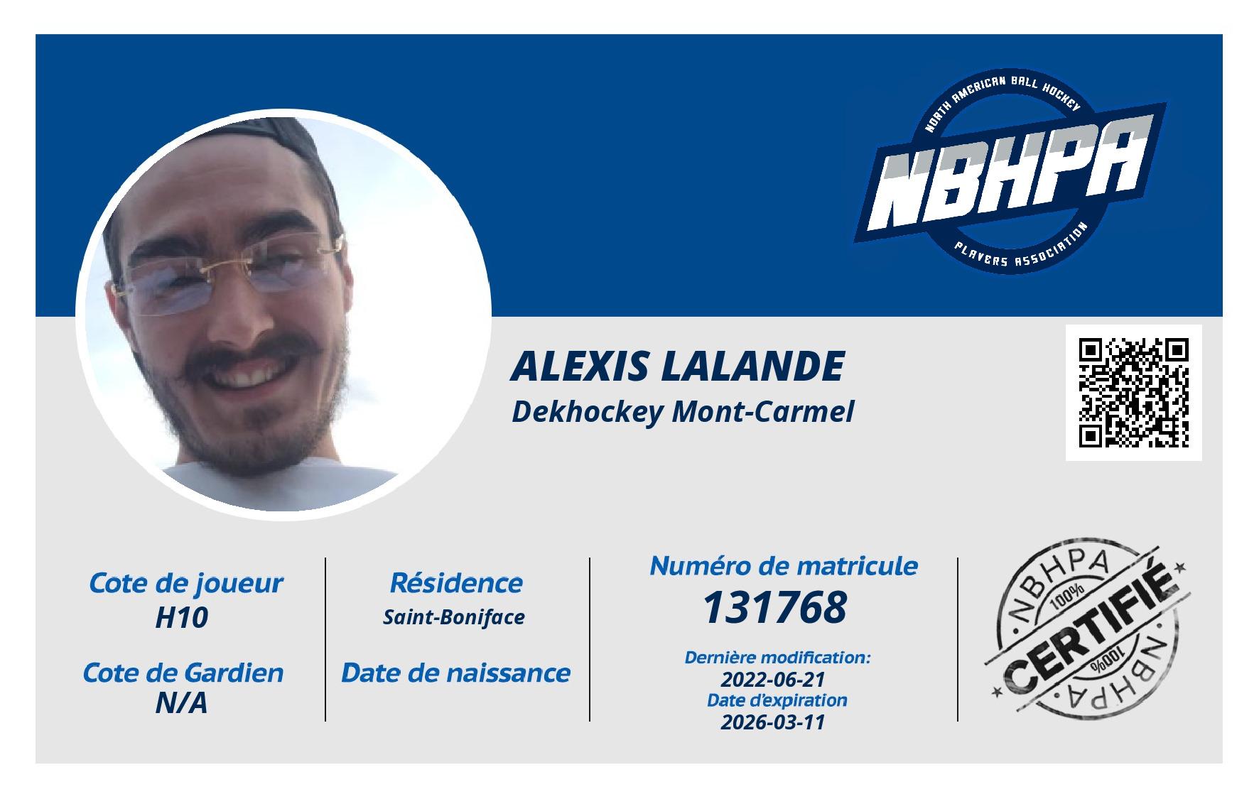 Alexis Lalande