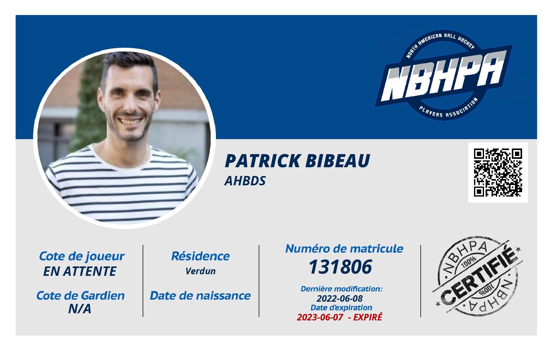 Patrick Bibeau
