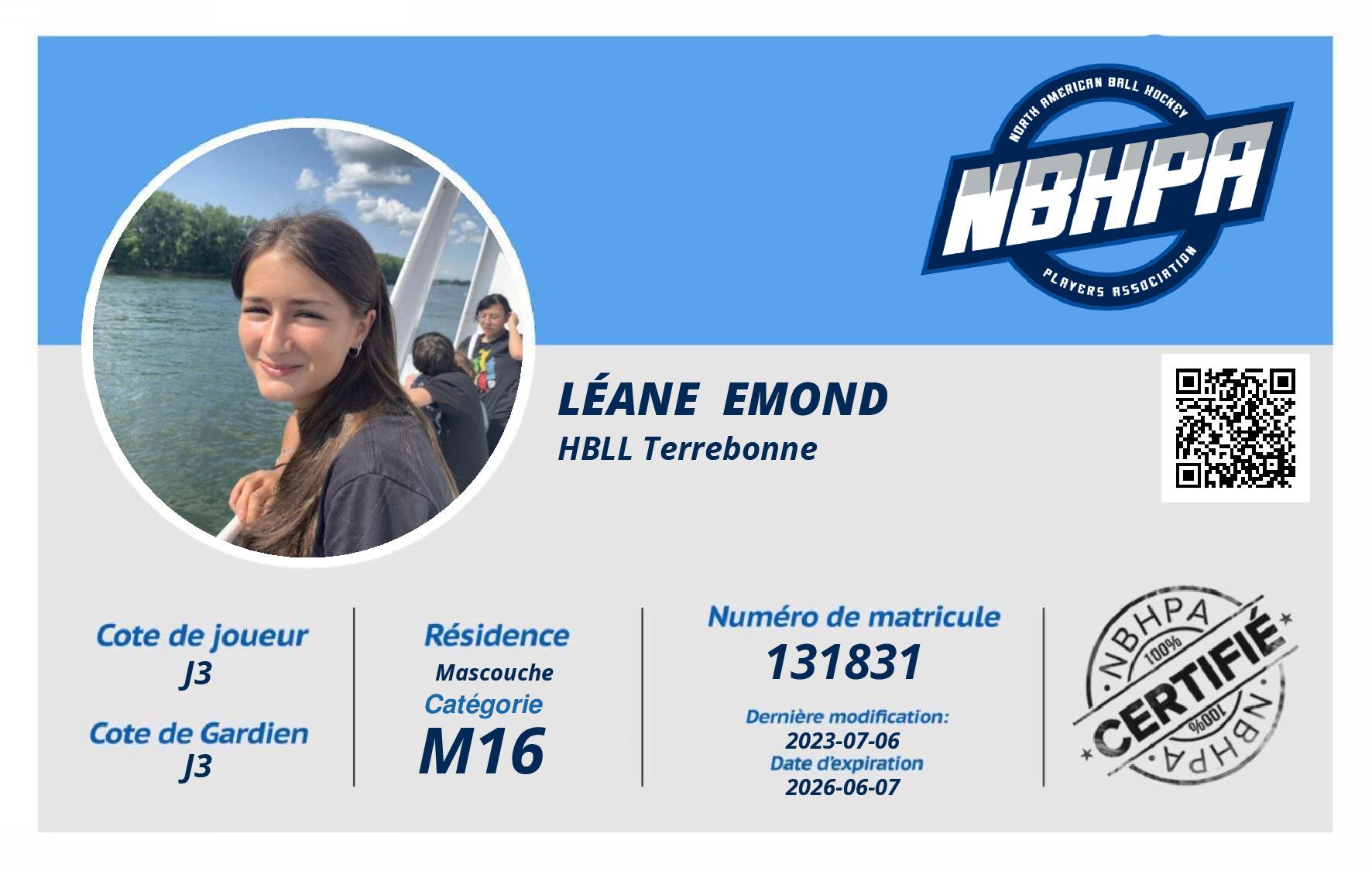 Léane  Emond 
