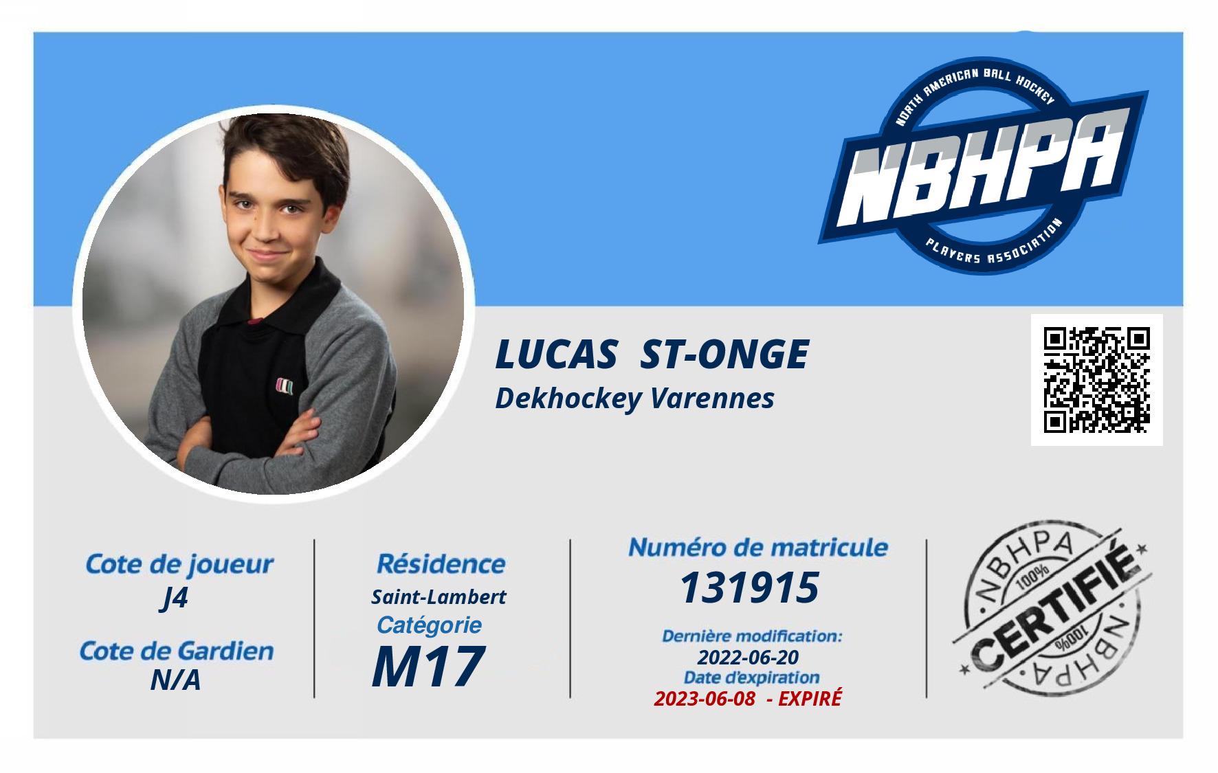 Lucas  St-Onge