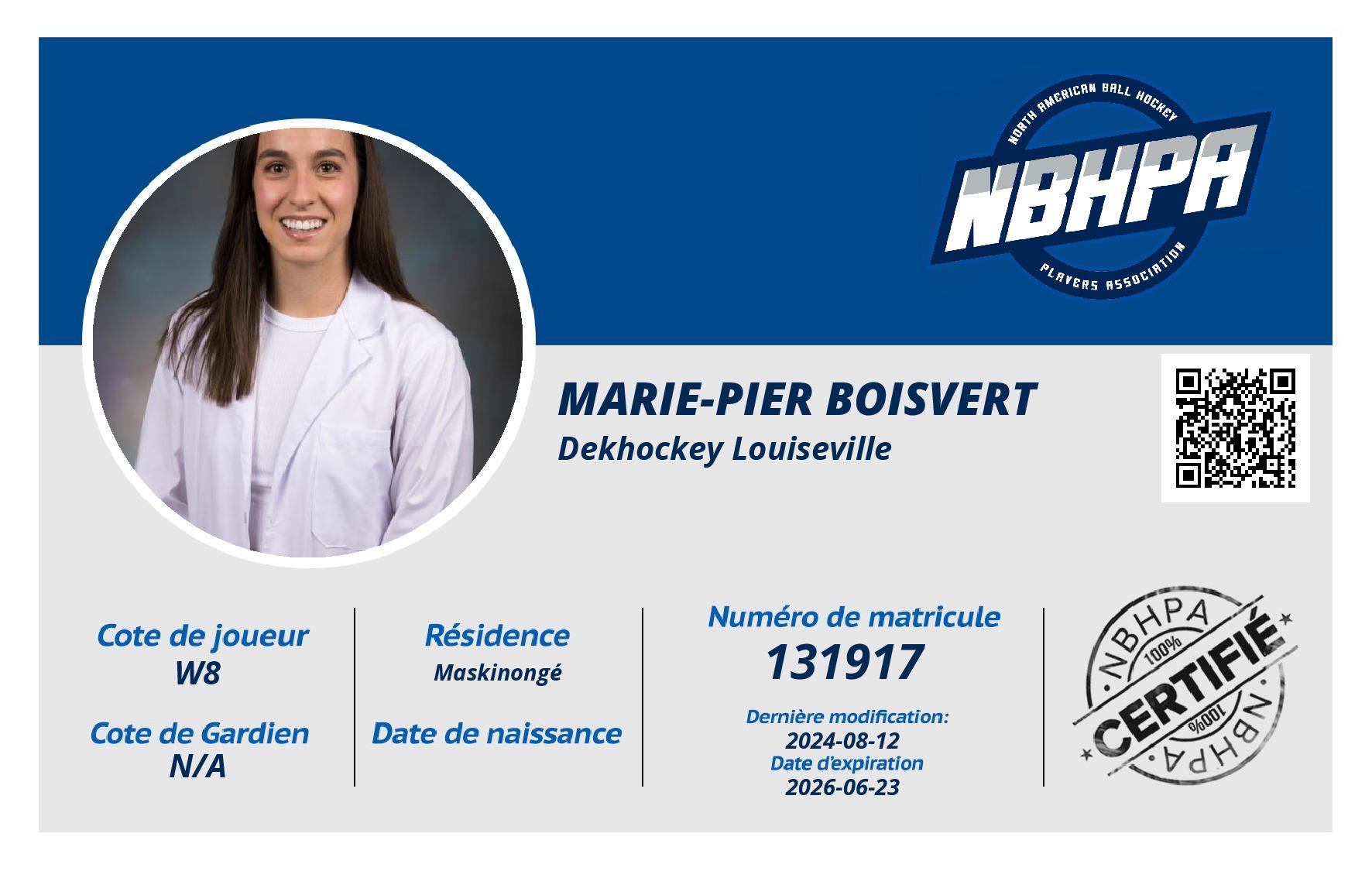 Marie-Pier Boisvert