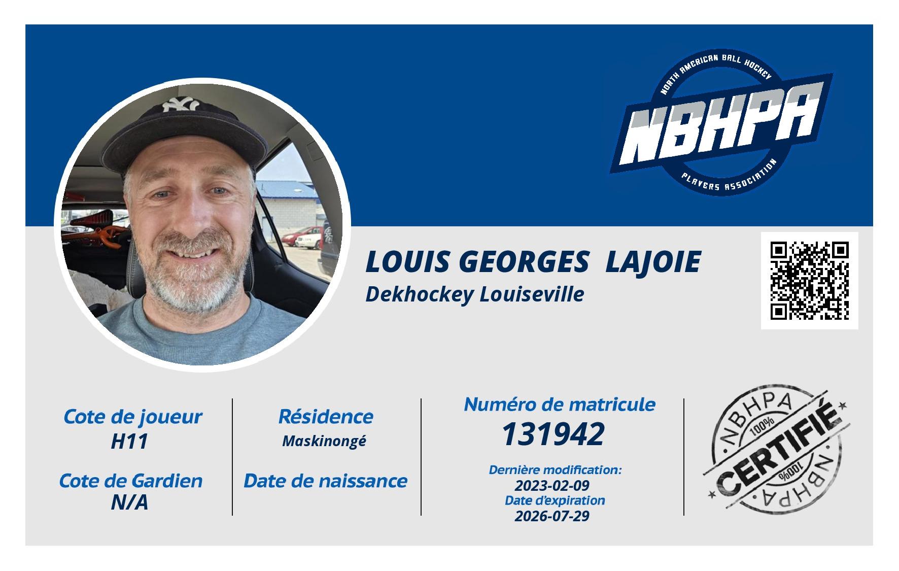 Louis Georges  Lajoie