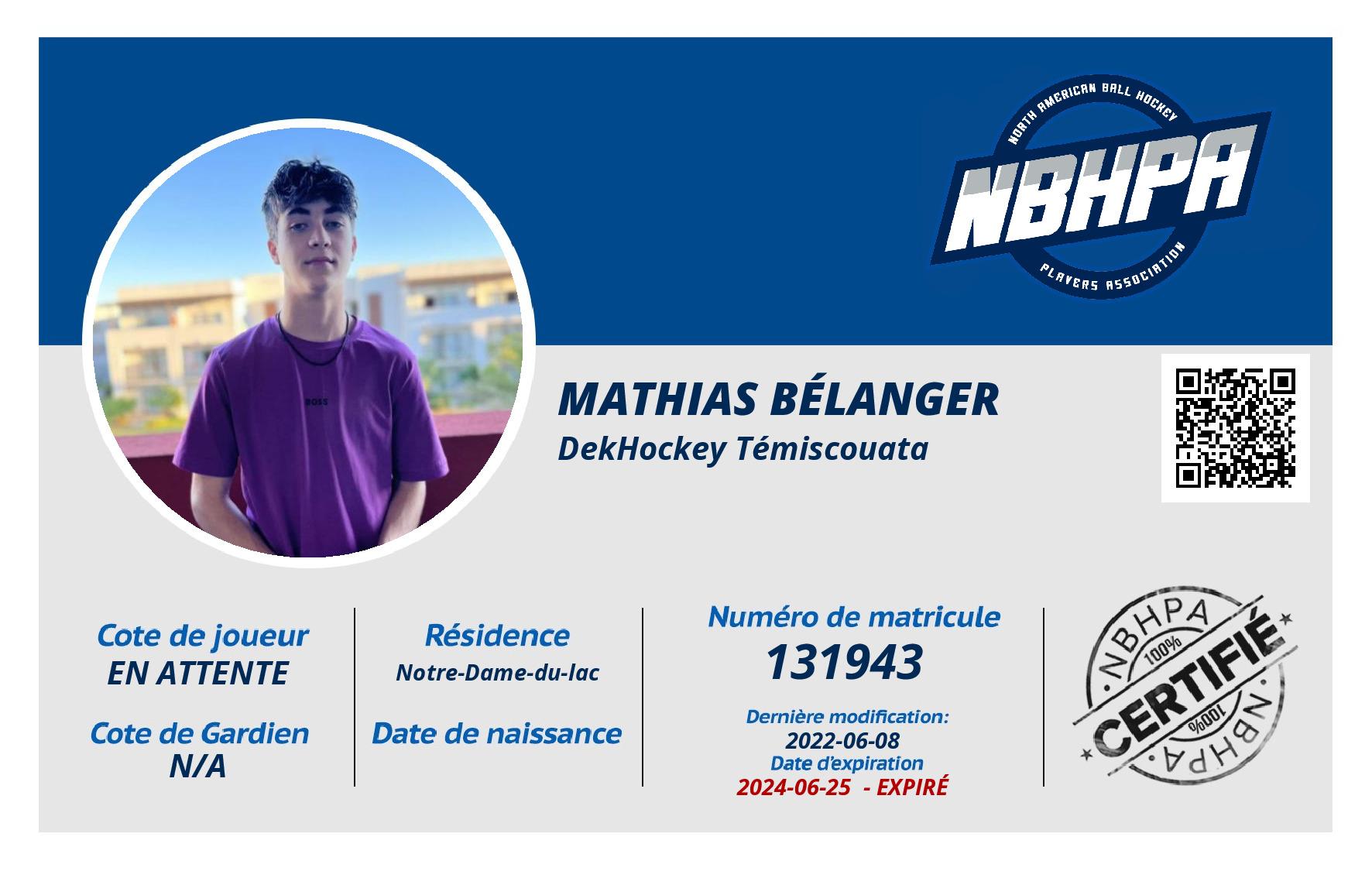 Mathias Bélanger