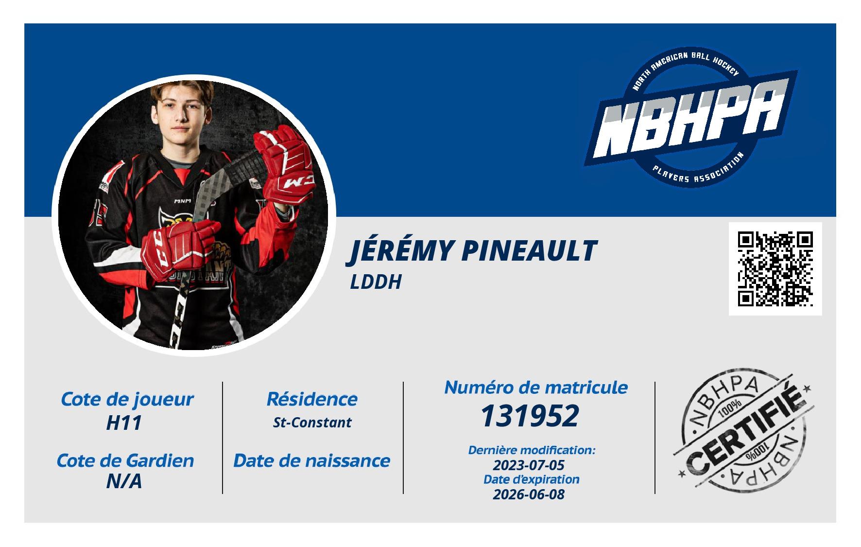 Jérémy Pineault