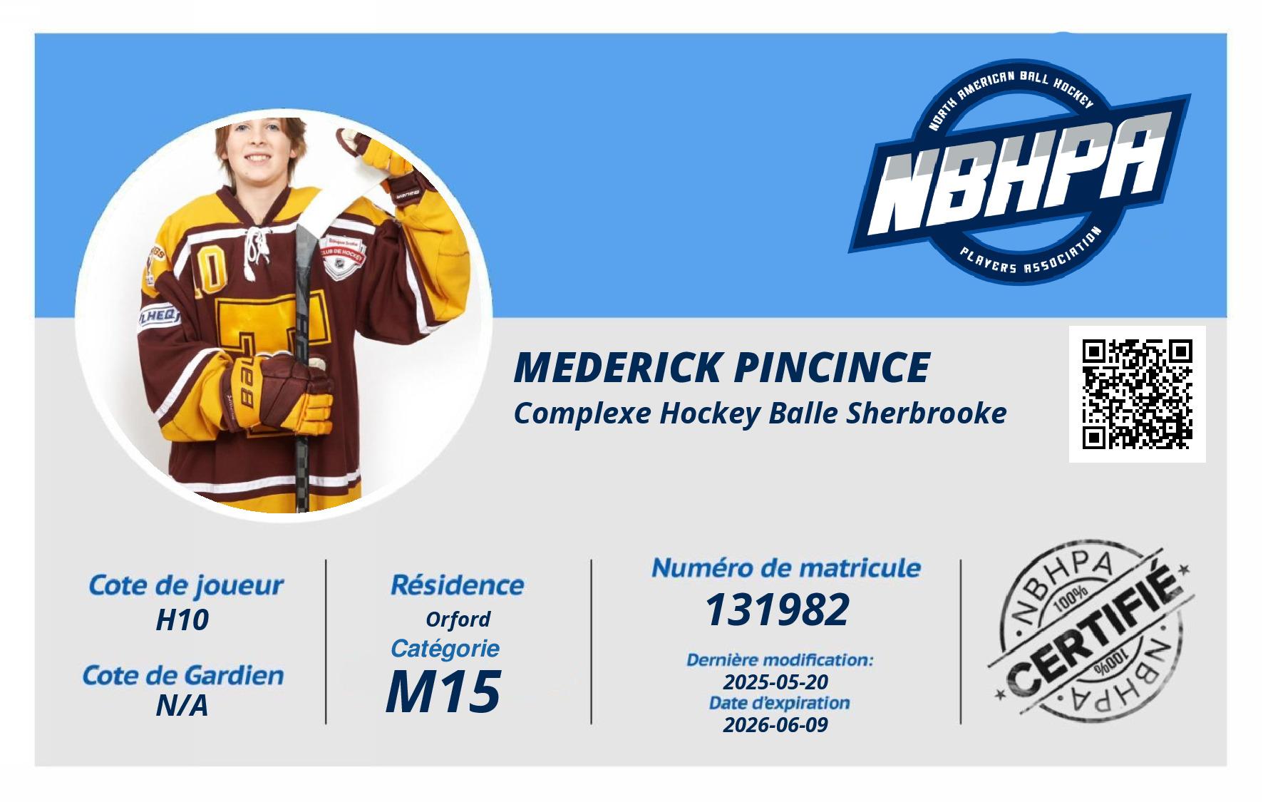 Mederick Pincince
