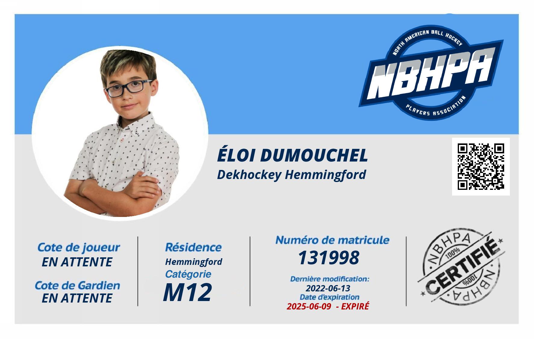 Éloi Dumouchel