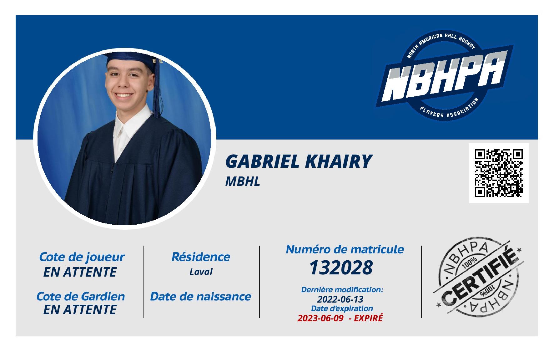 Gabriel Khairy