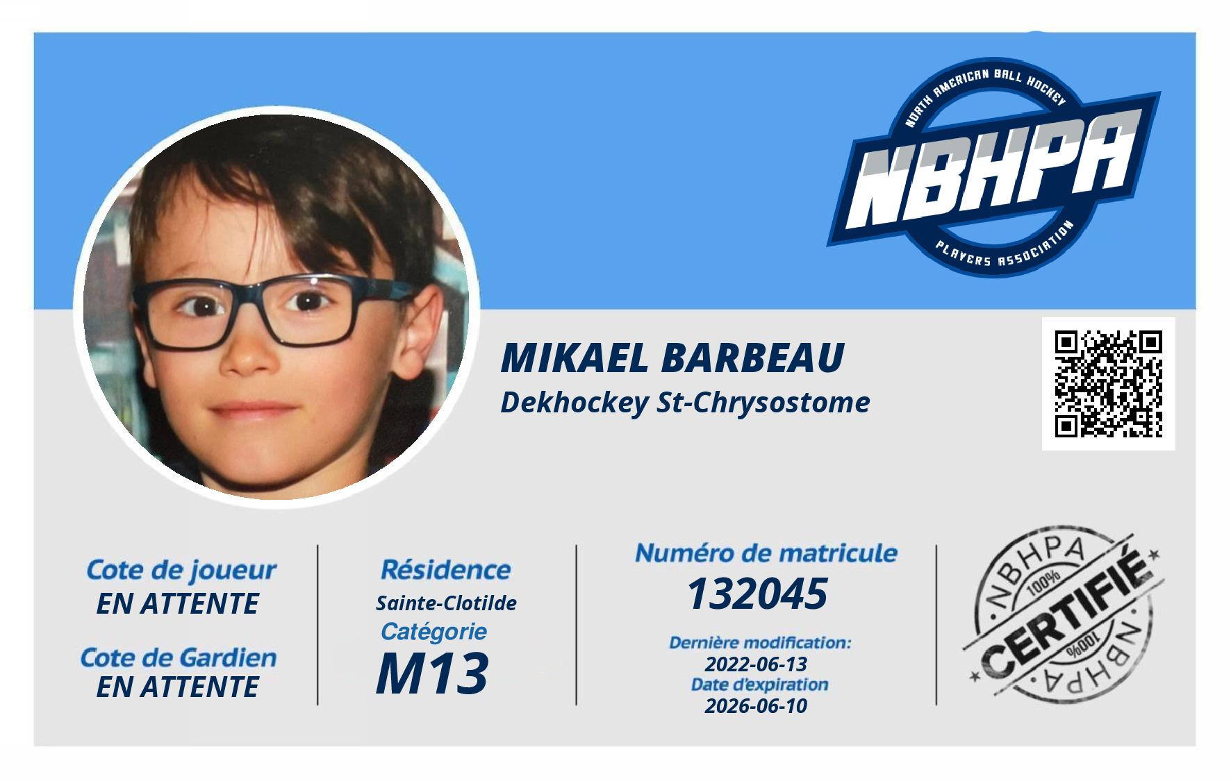 Mikael Barbeau
