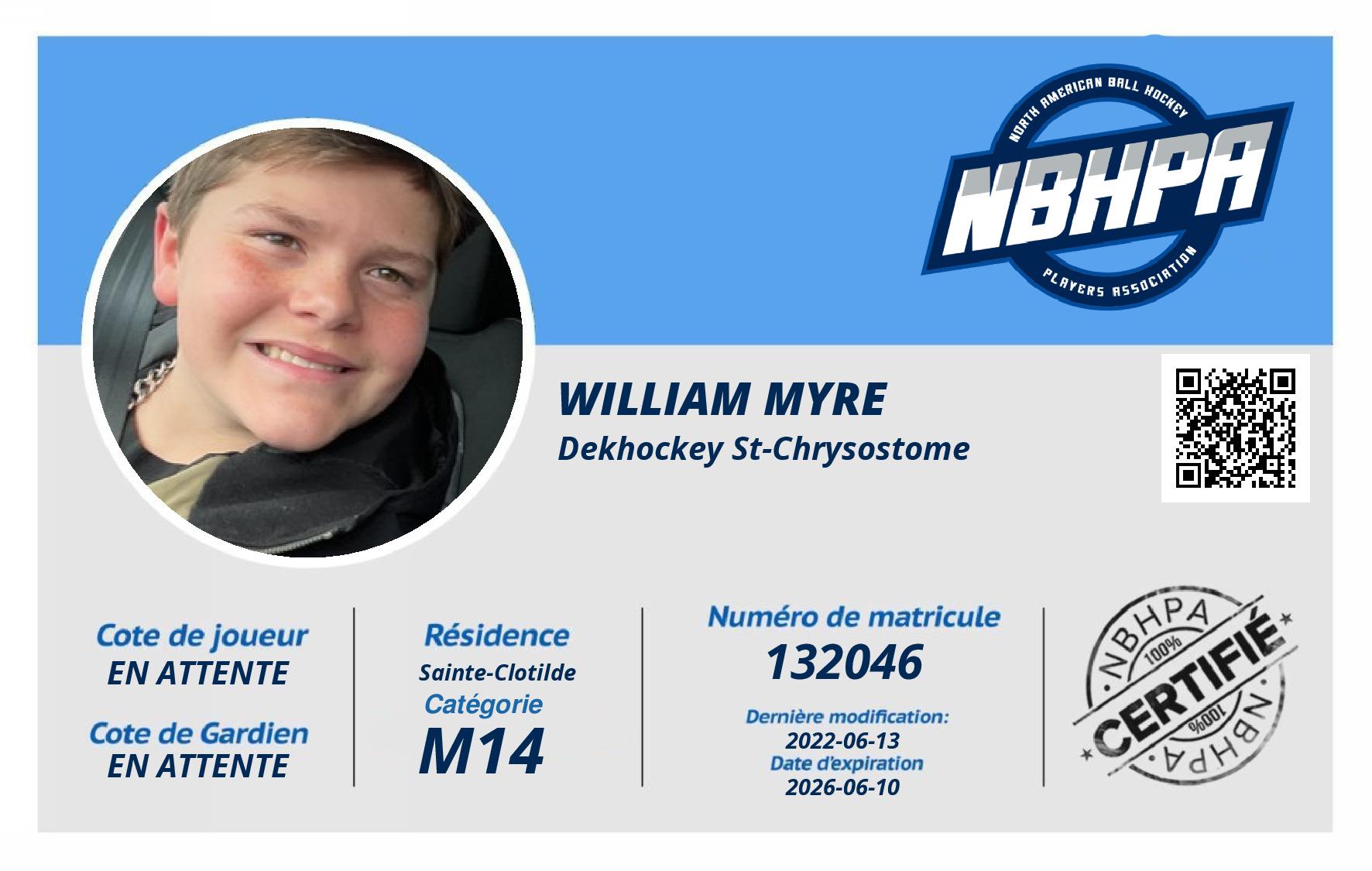William Myre