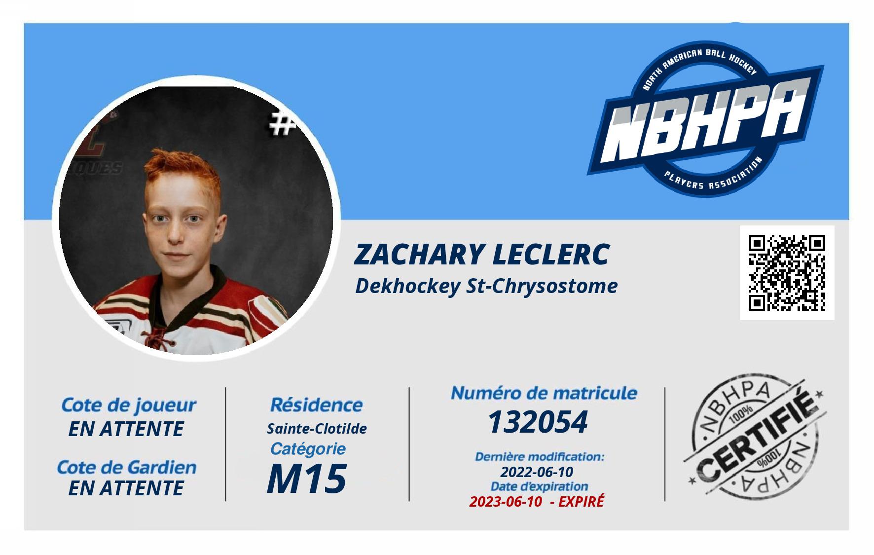 Zachary Leclerc