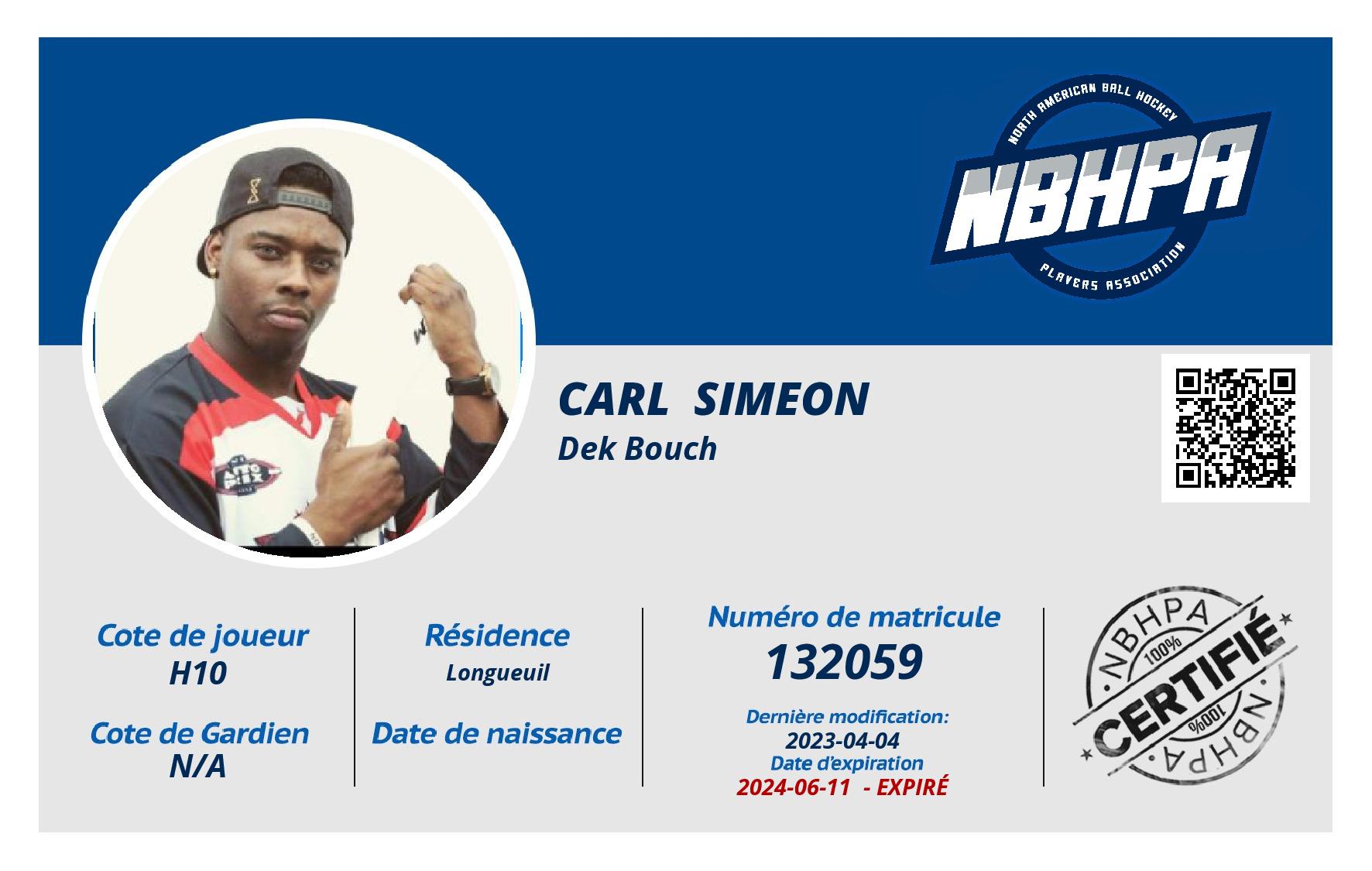 Carl  Simeon