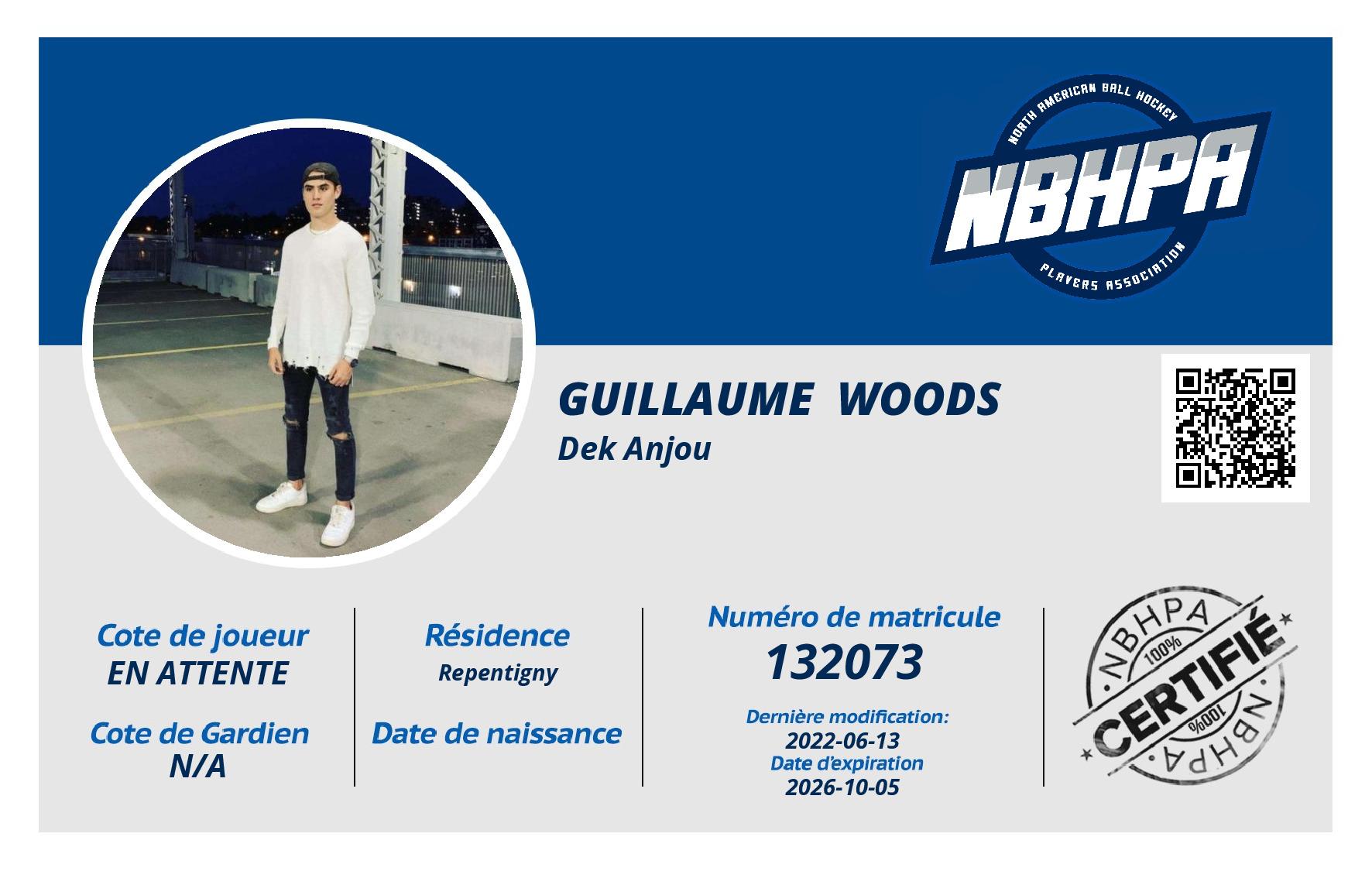 Guillaume  Woods
