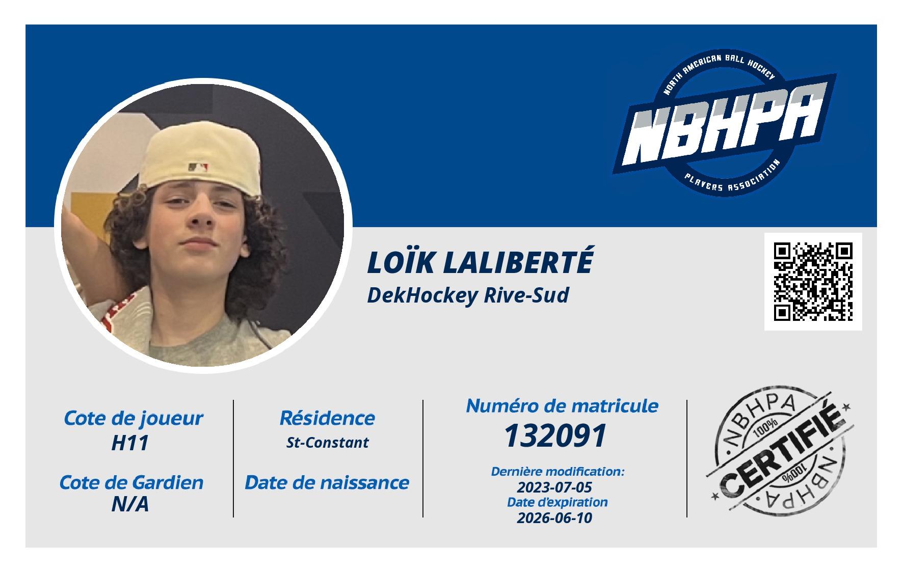 Loïk Laliberté 