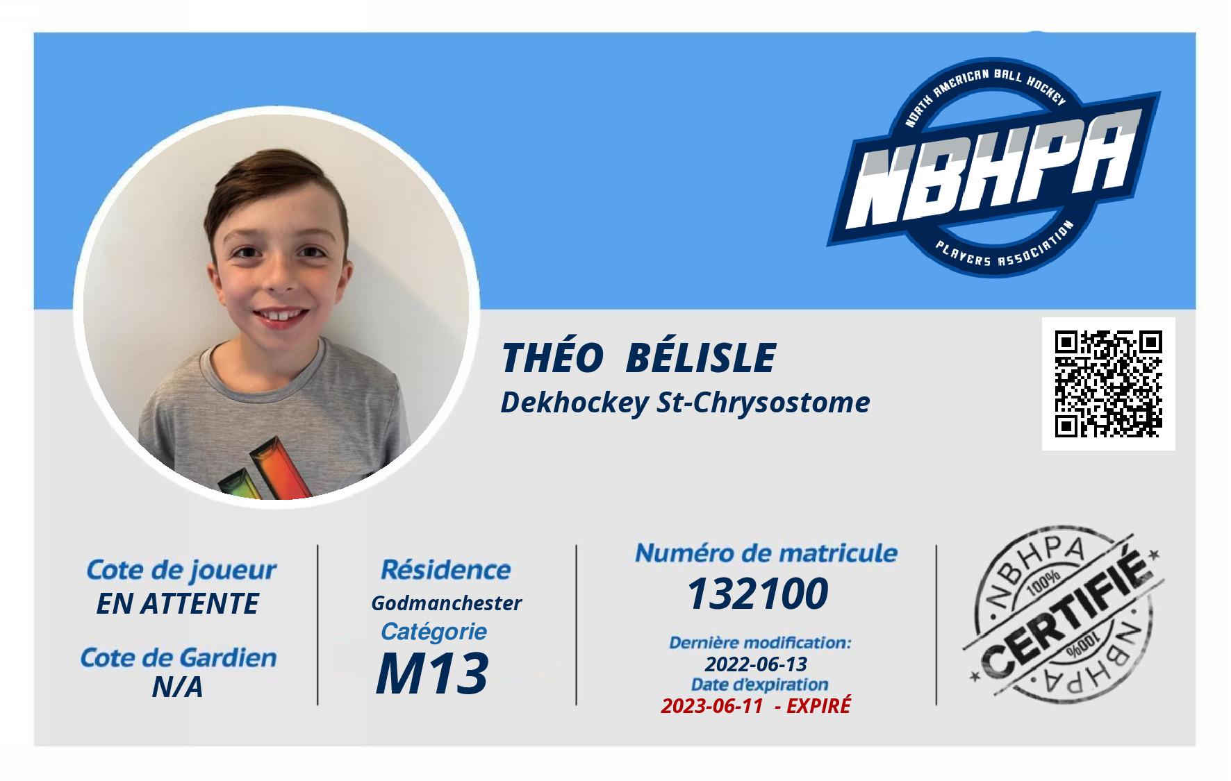 Théo  Bélisle