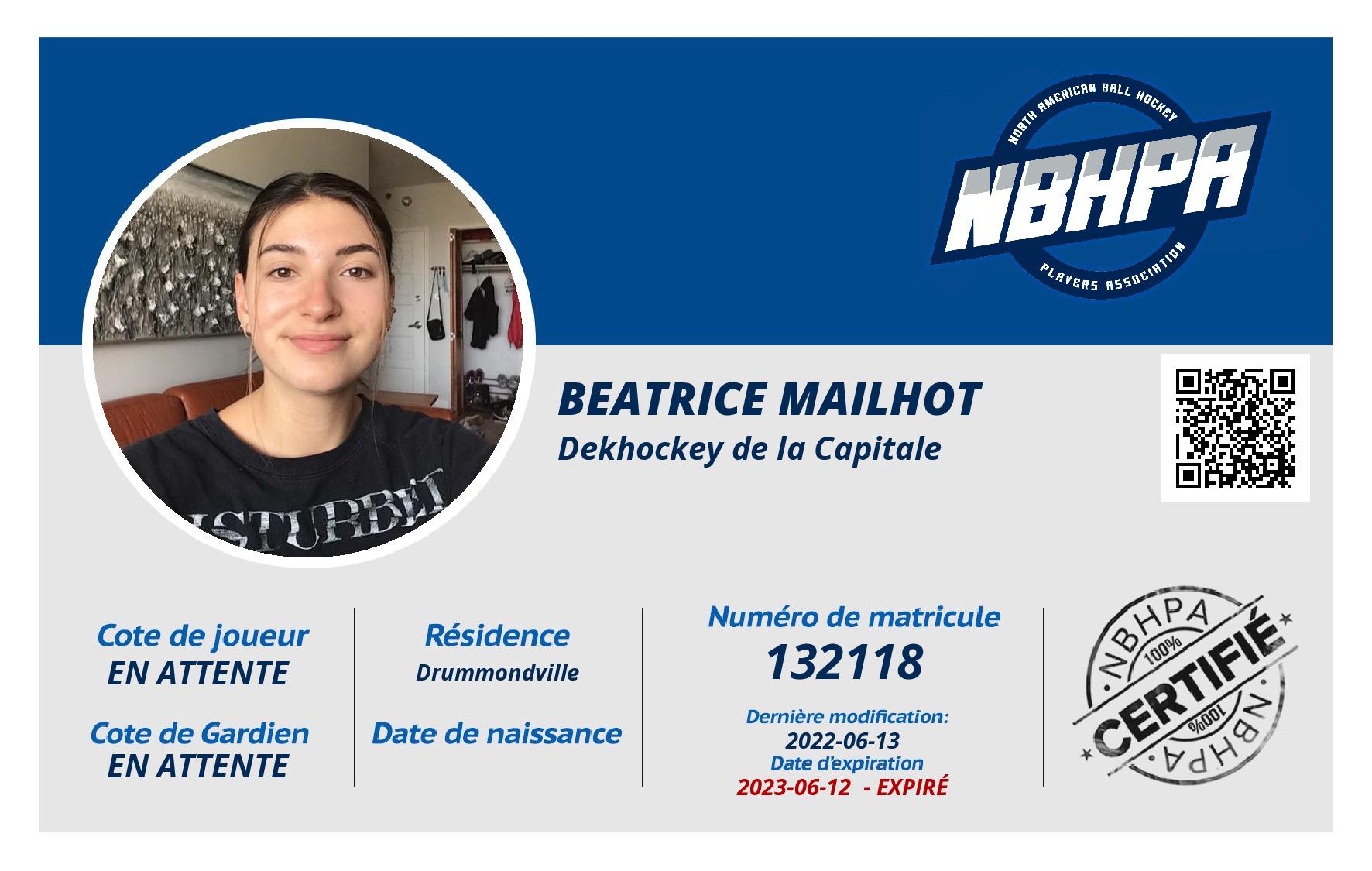 Beatrice Mailhot