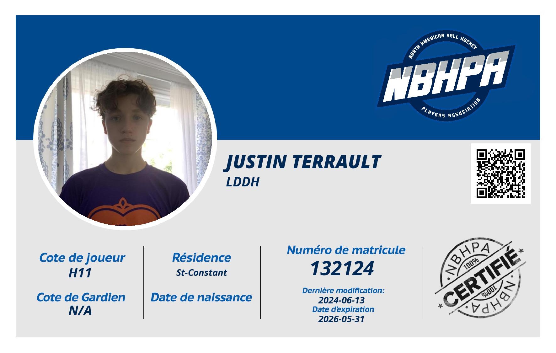 Justin Terrault