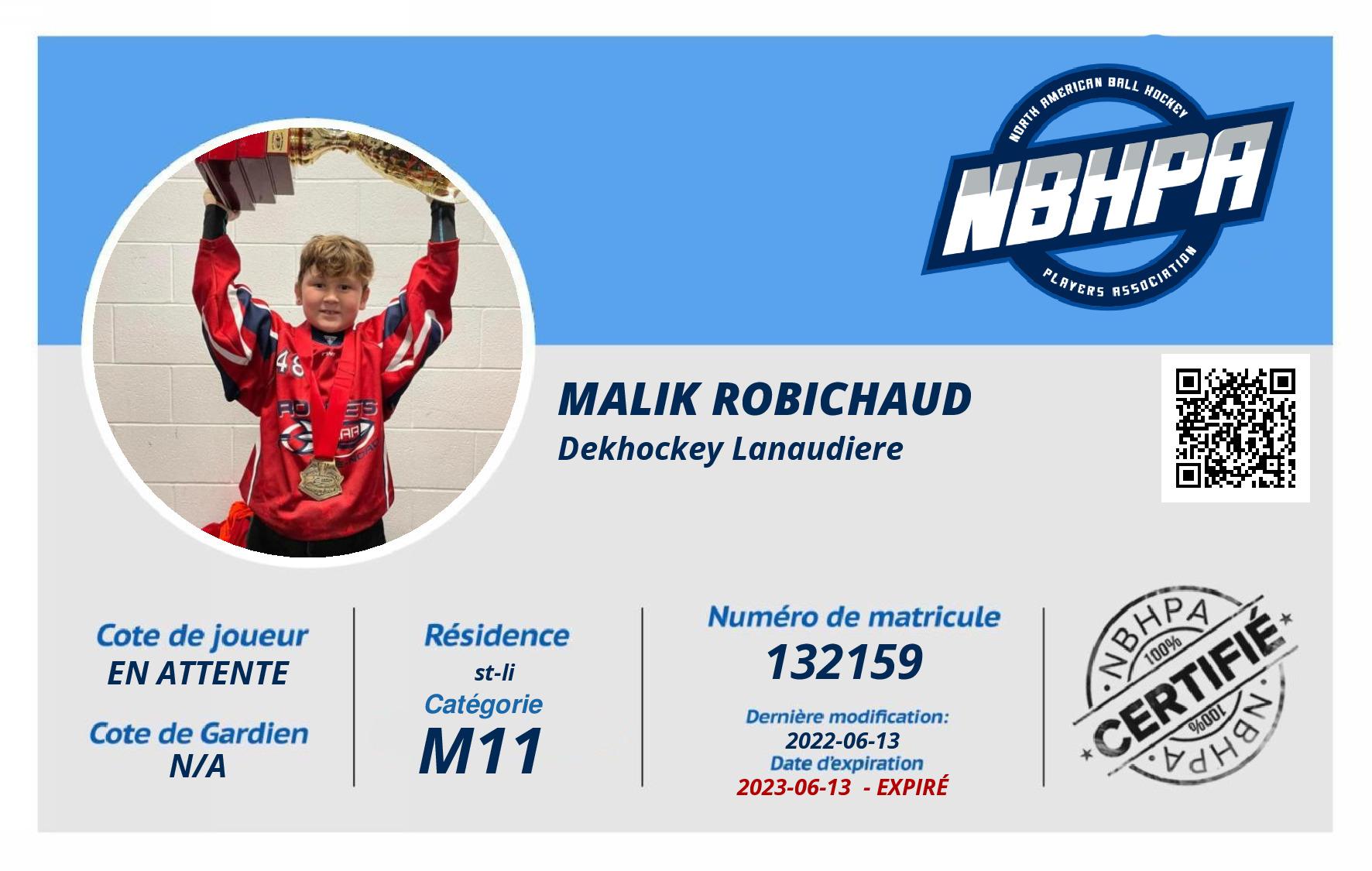 Malik Robichaud
