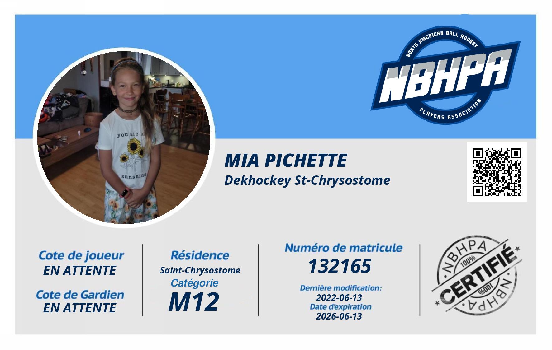 Mia Pichette
