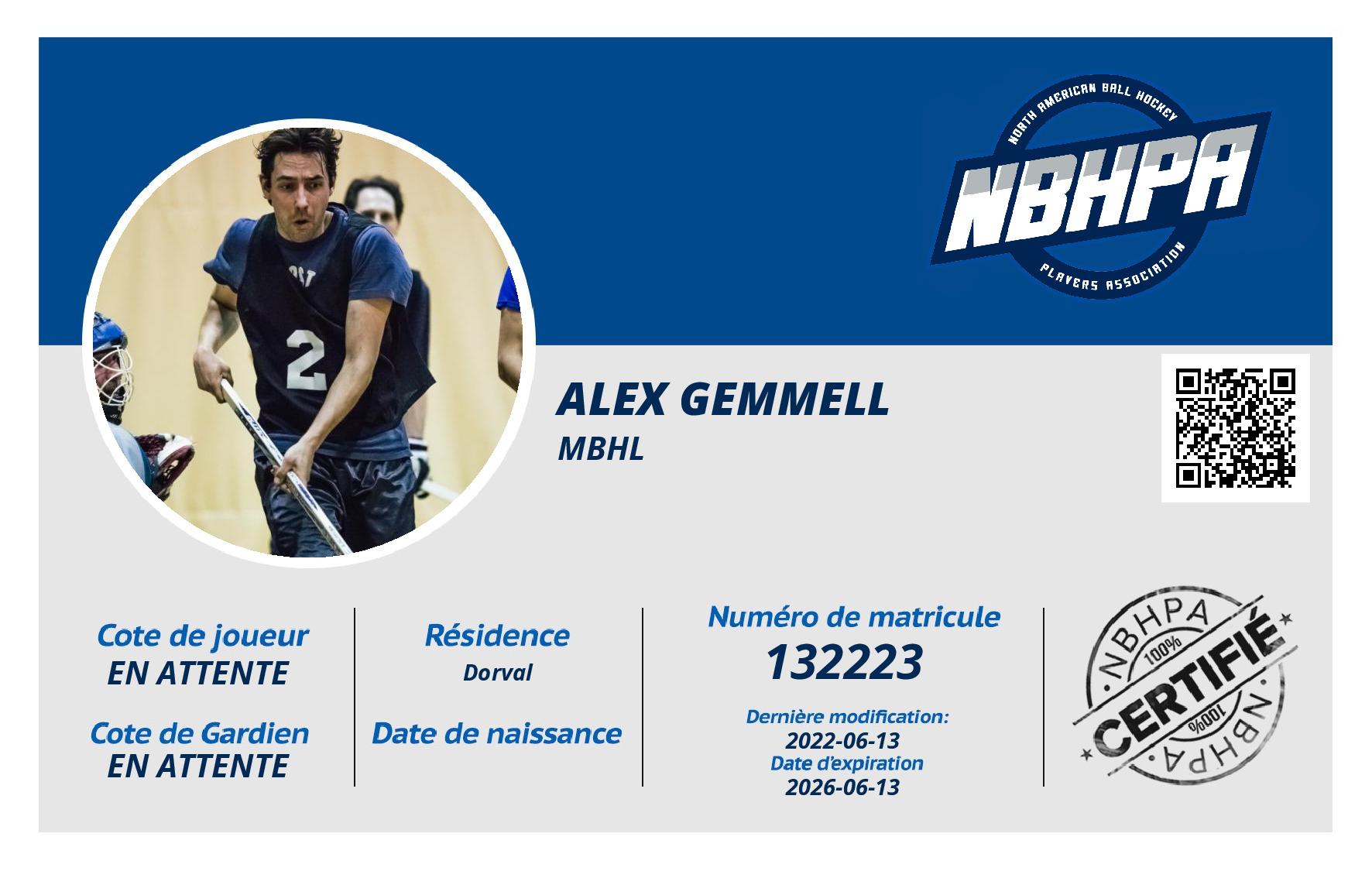 Alex Gemmell