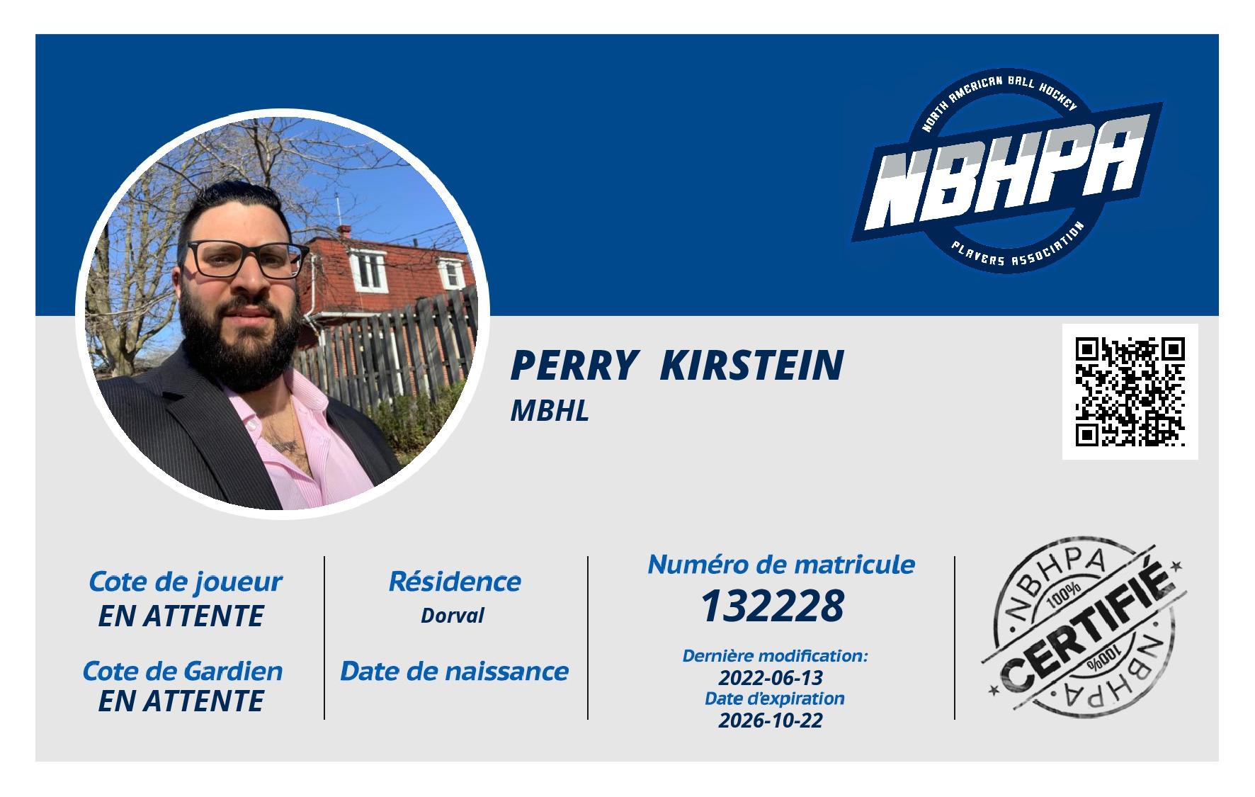 Perry  Kirstein 