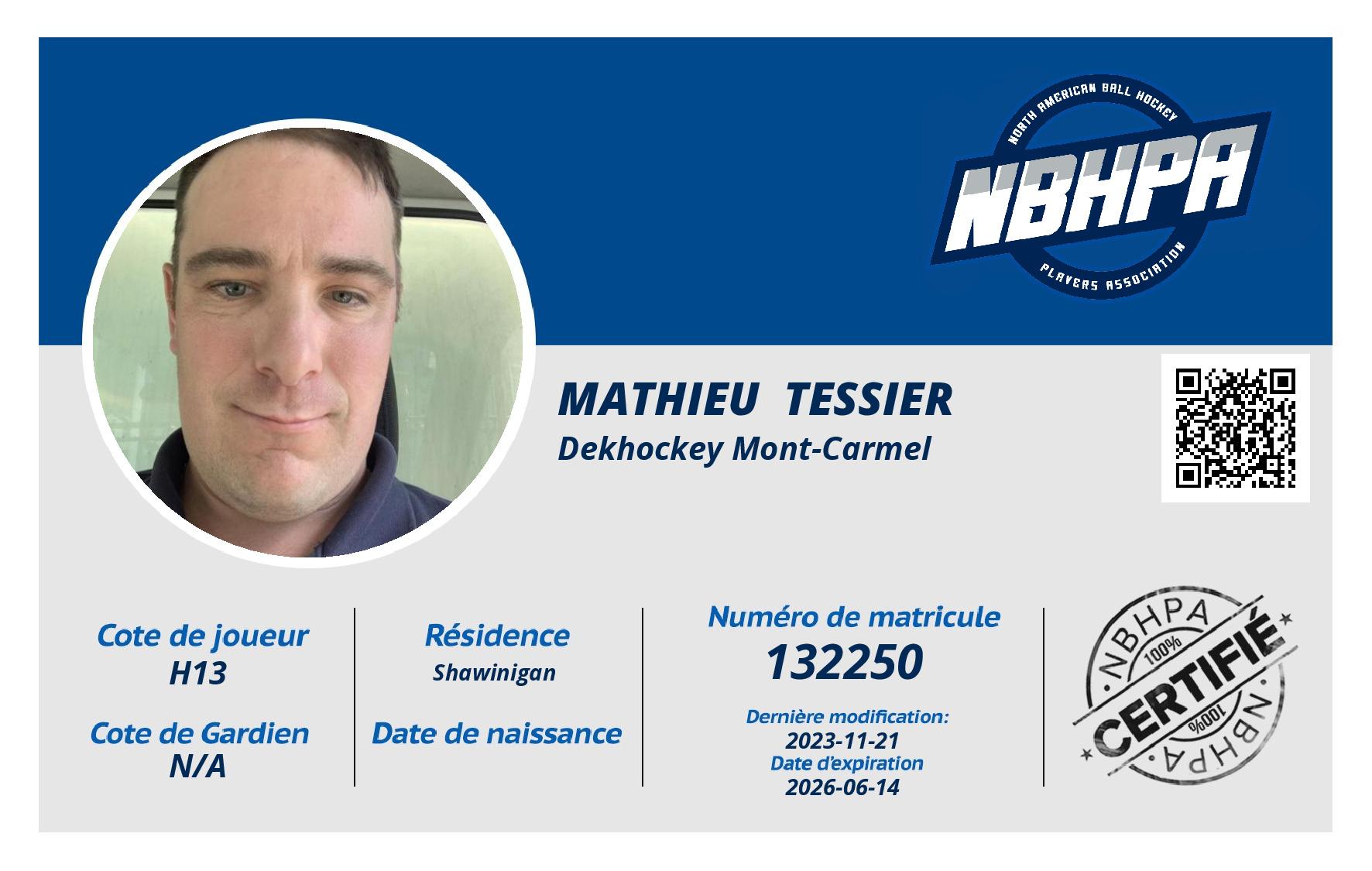 Mathieu  Tessier 