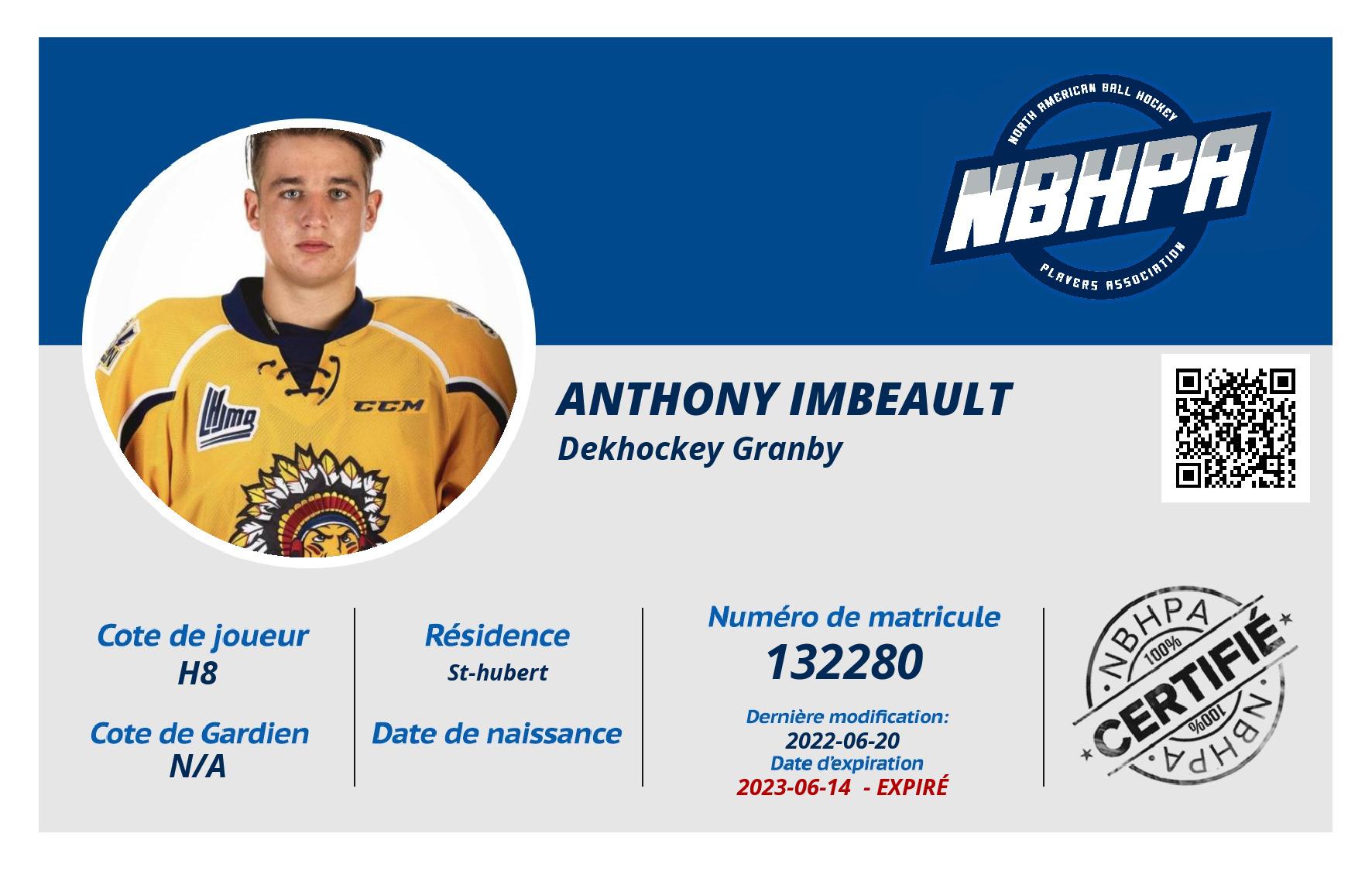 Anthony Imbeault