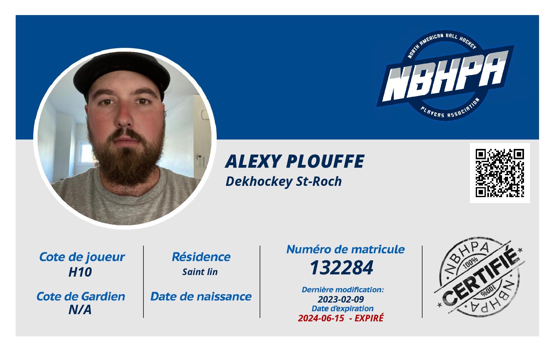 Alexy Plouffe