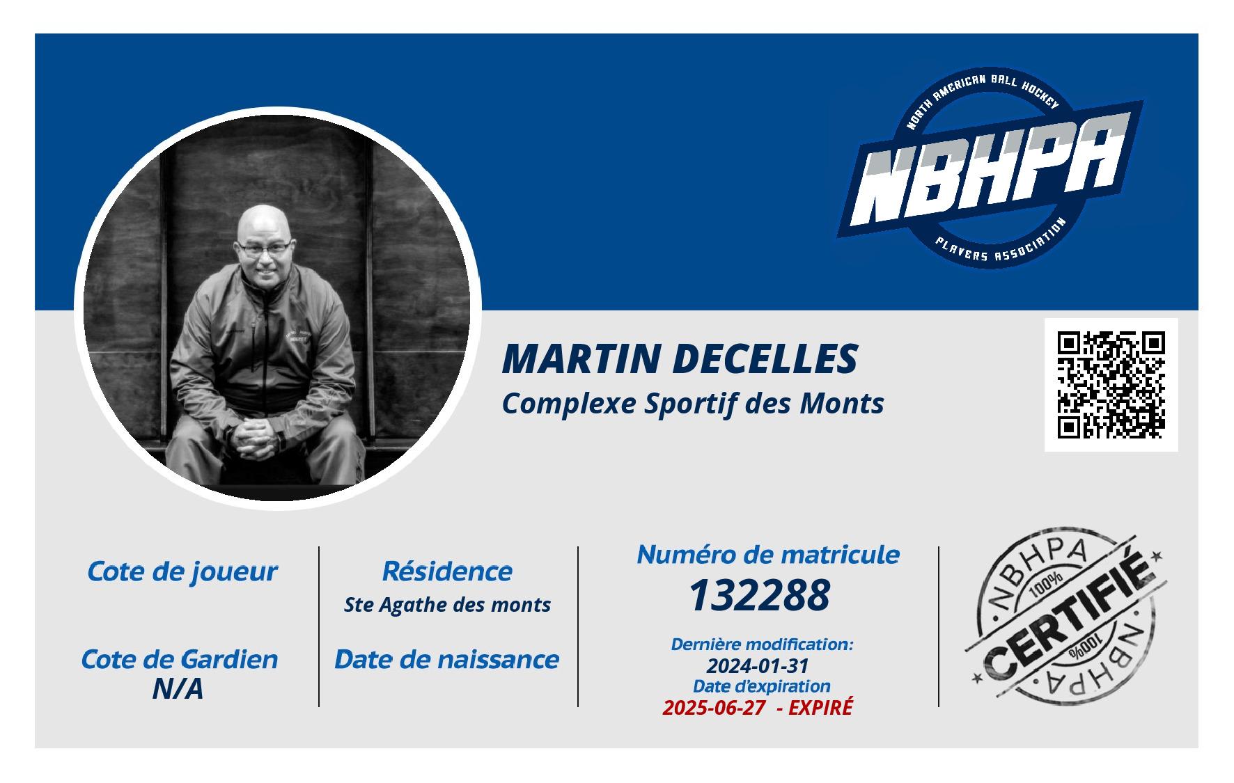 Martin Decelles