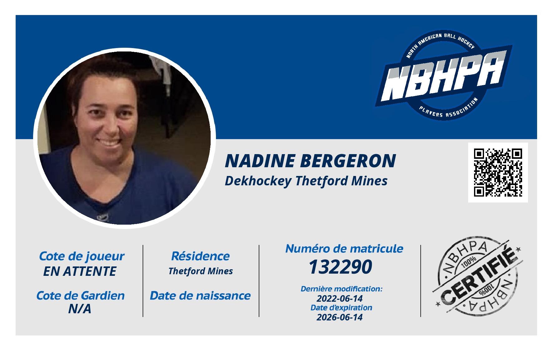 Nadine Bergeron