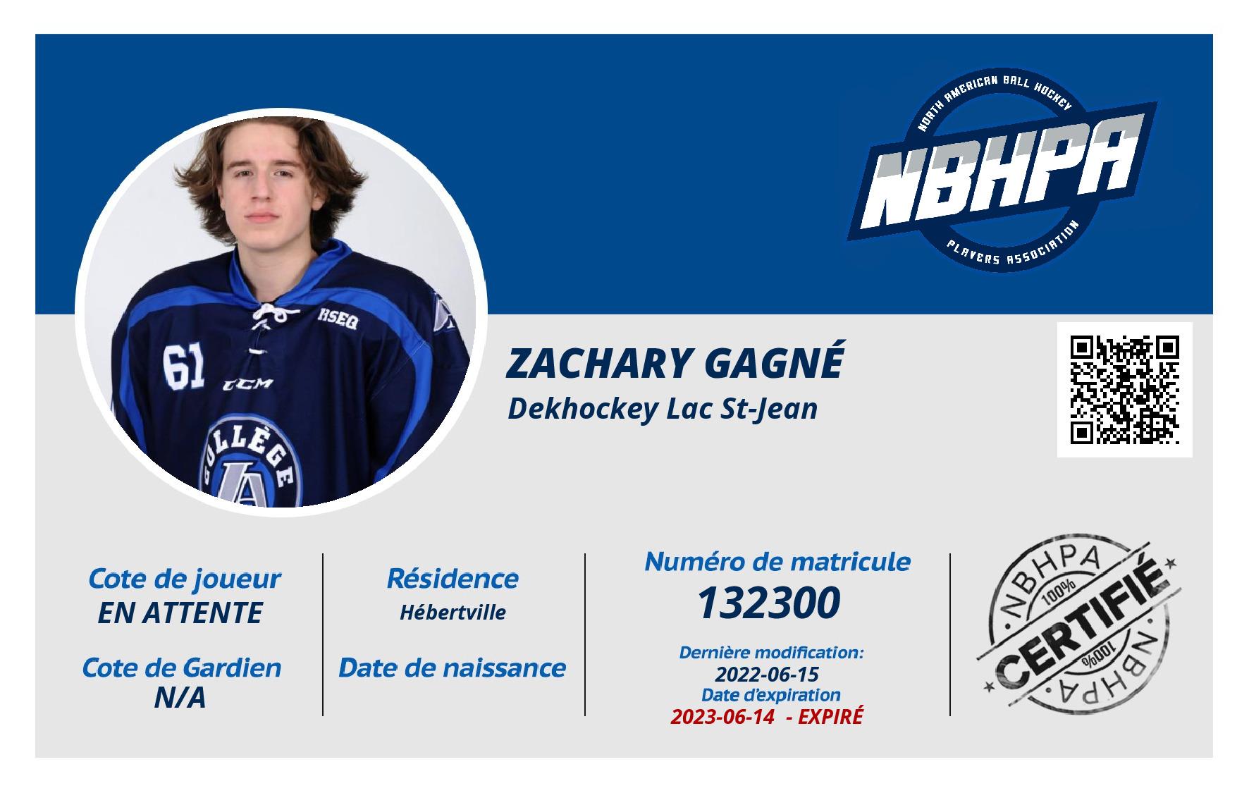 Zachary Gagné