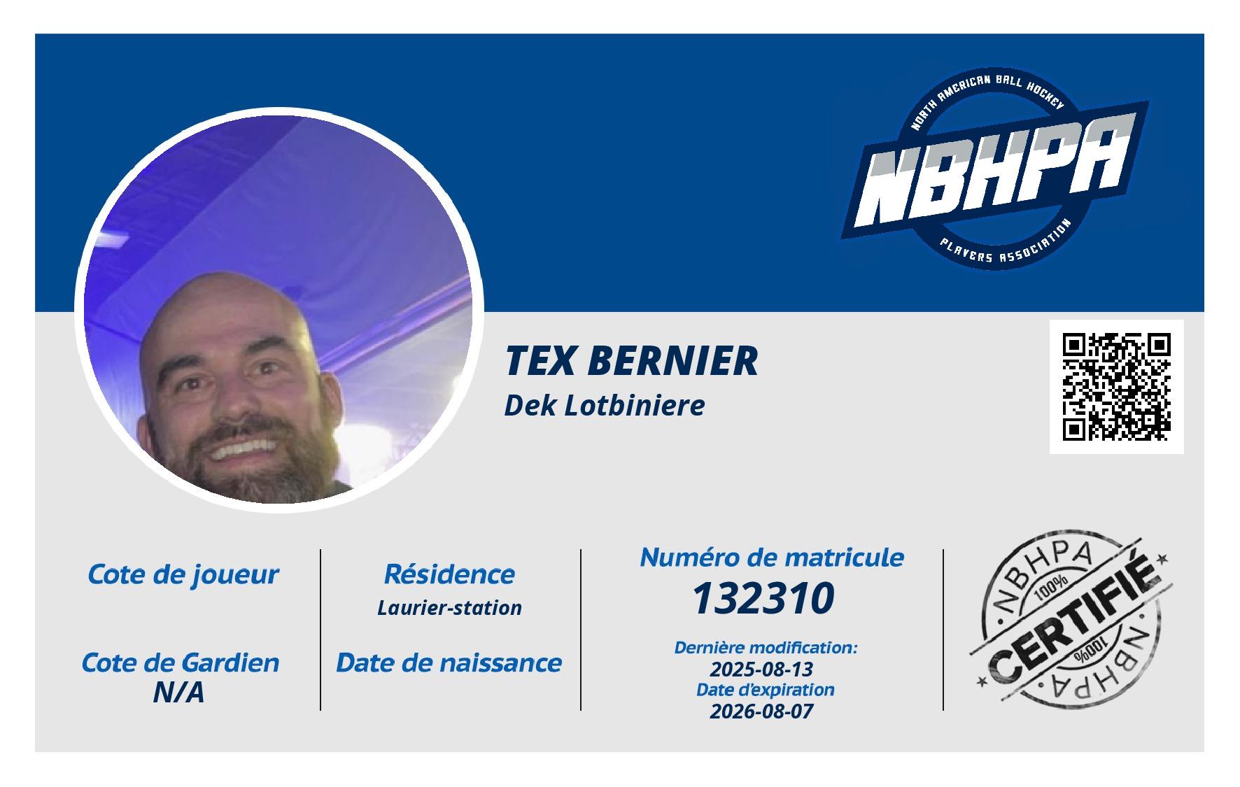 Tex Bernier