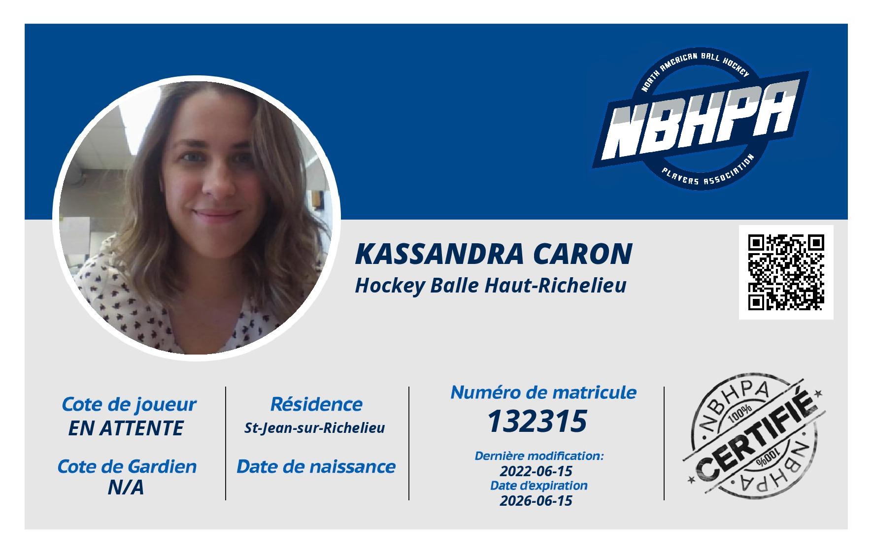 Kassandra Caron
