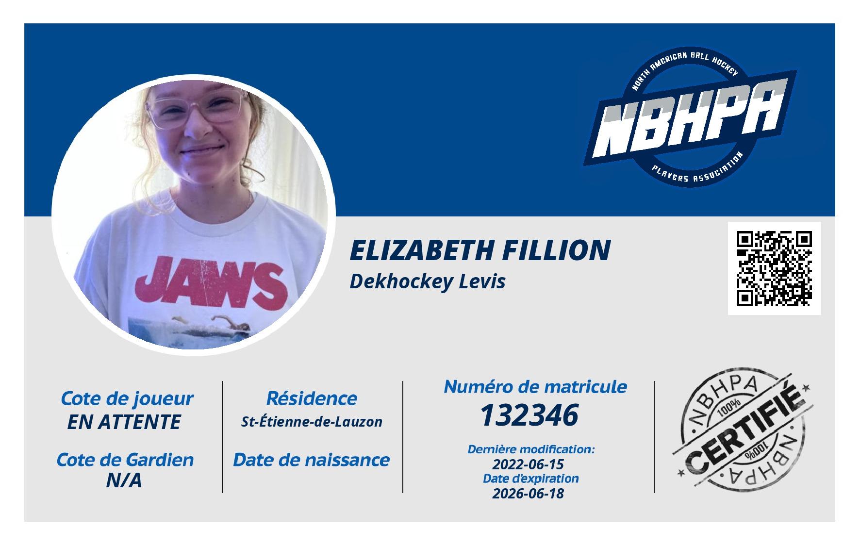 Elizabeth Fillion