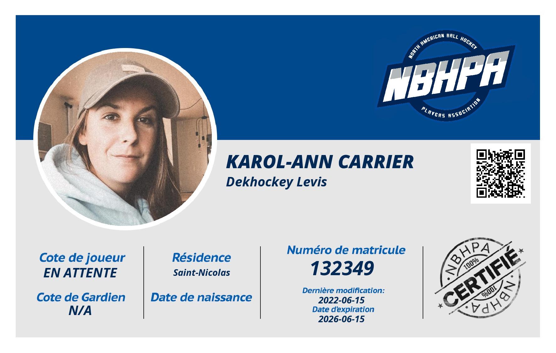 Karol-Ann Carrier