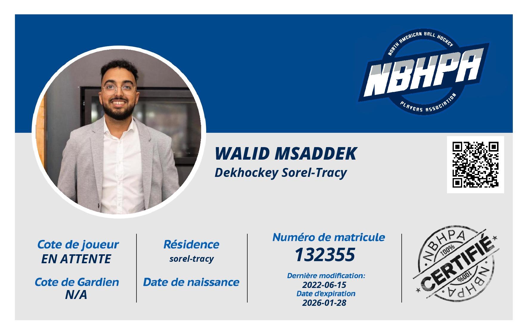 Walid Msaddek