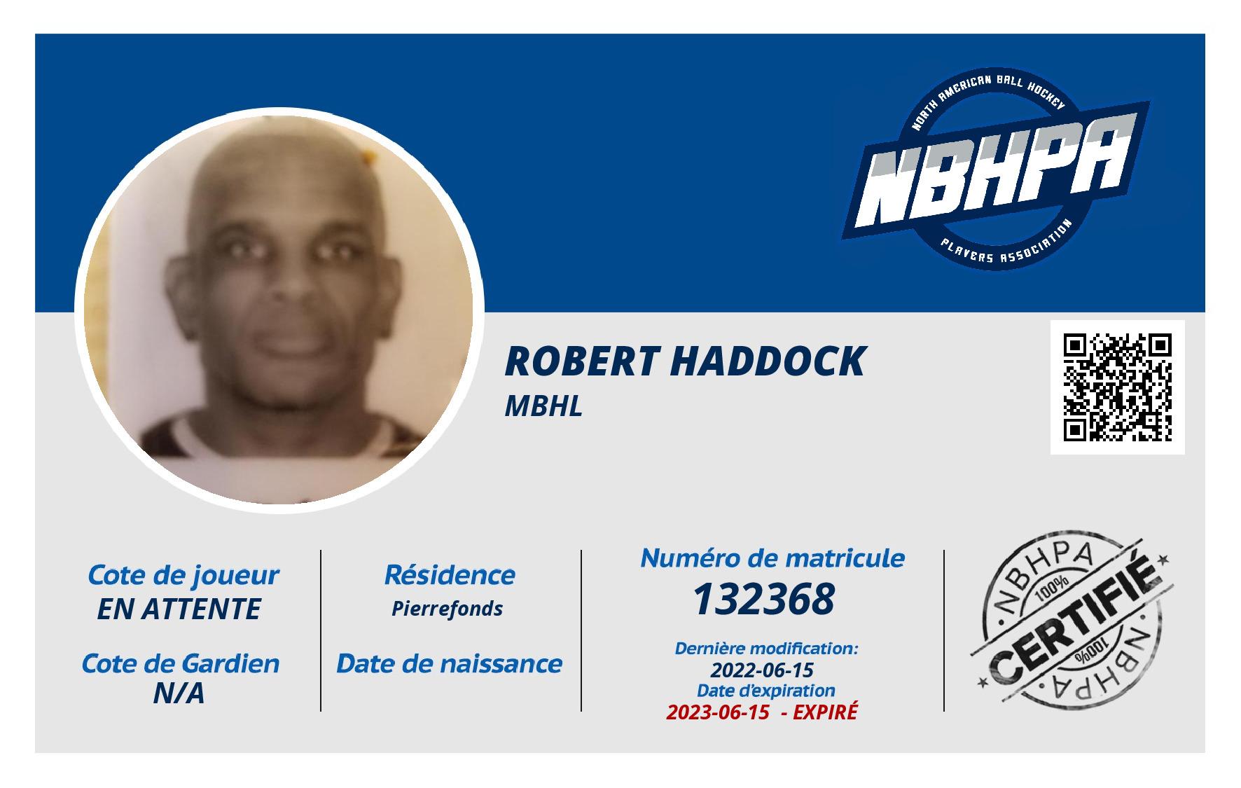 Robert Haddock
