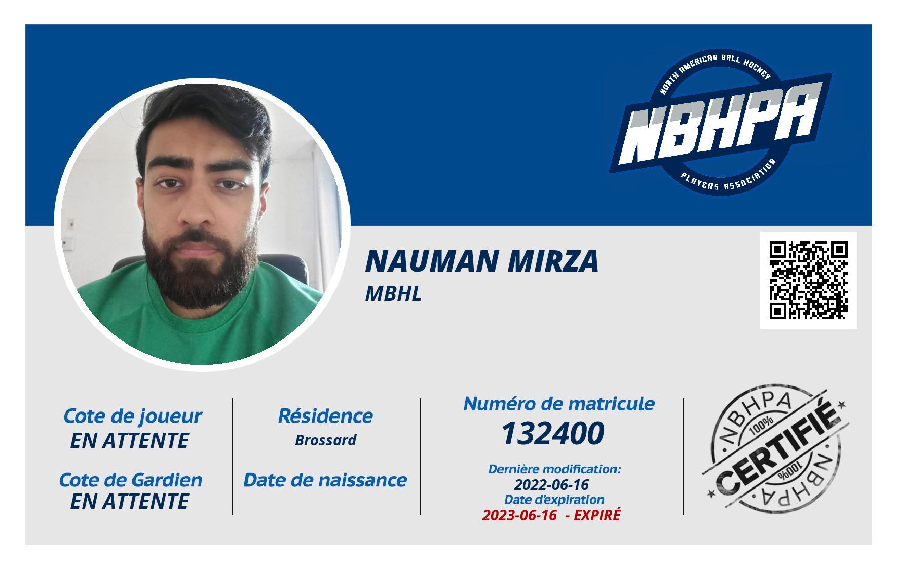 Nauman Mirza