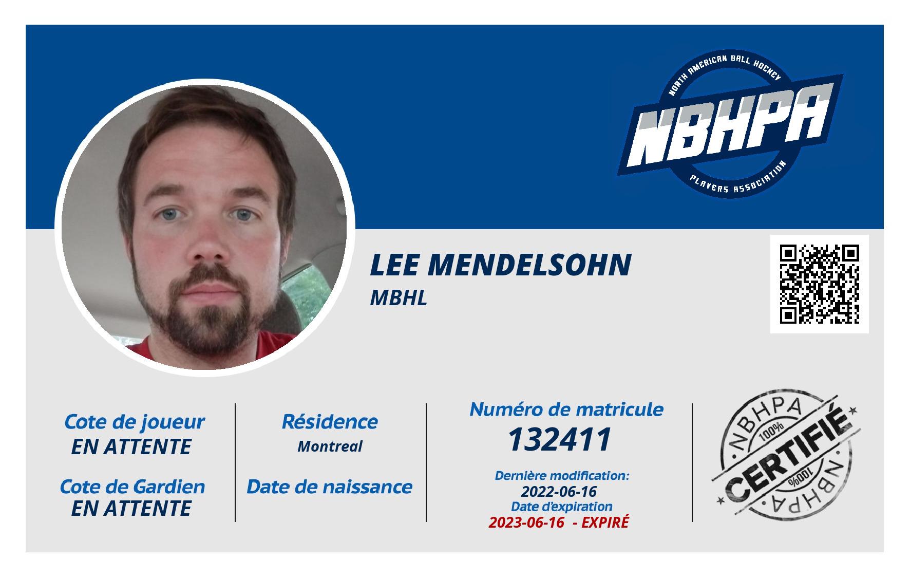 Lee Mendelsohn
