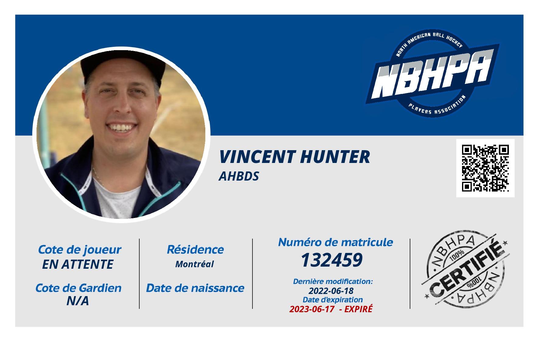 Vincent Hunter