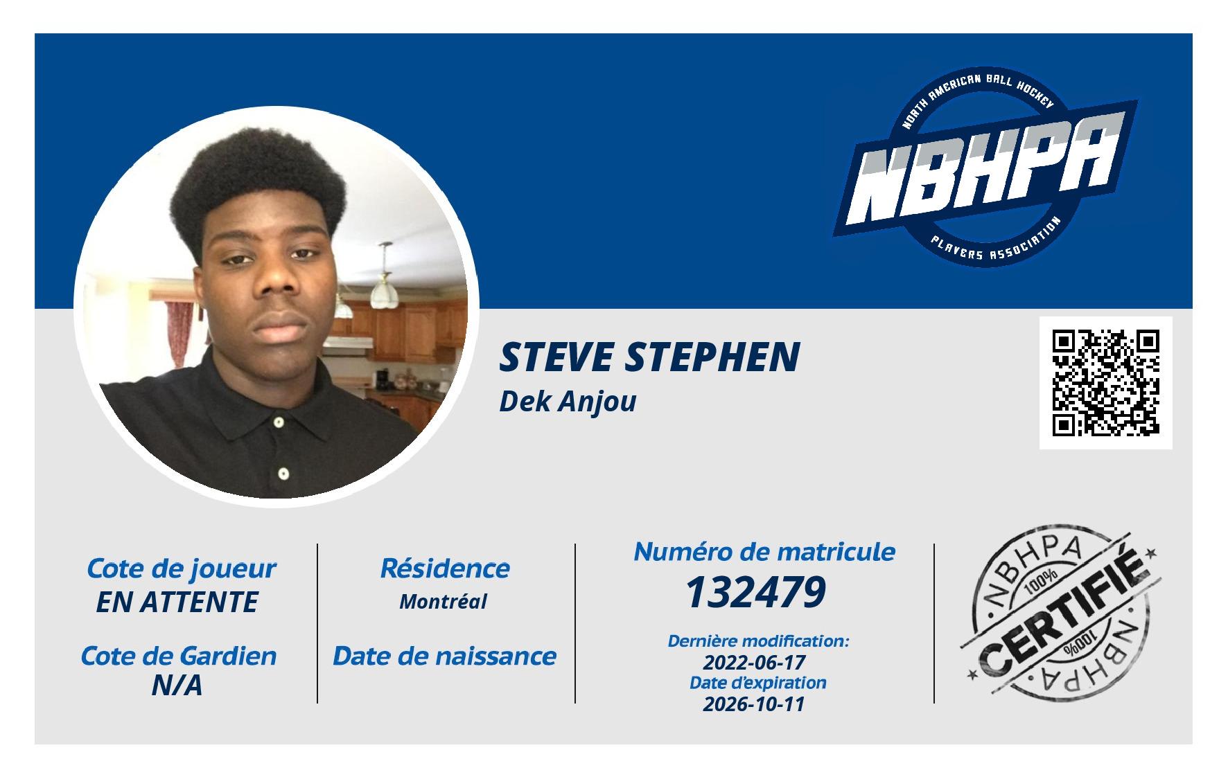 Steve Stephen 