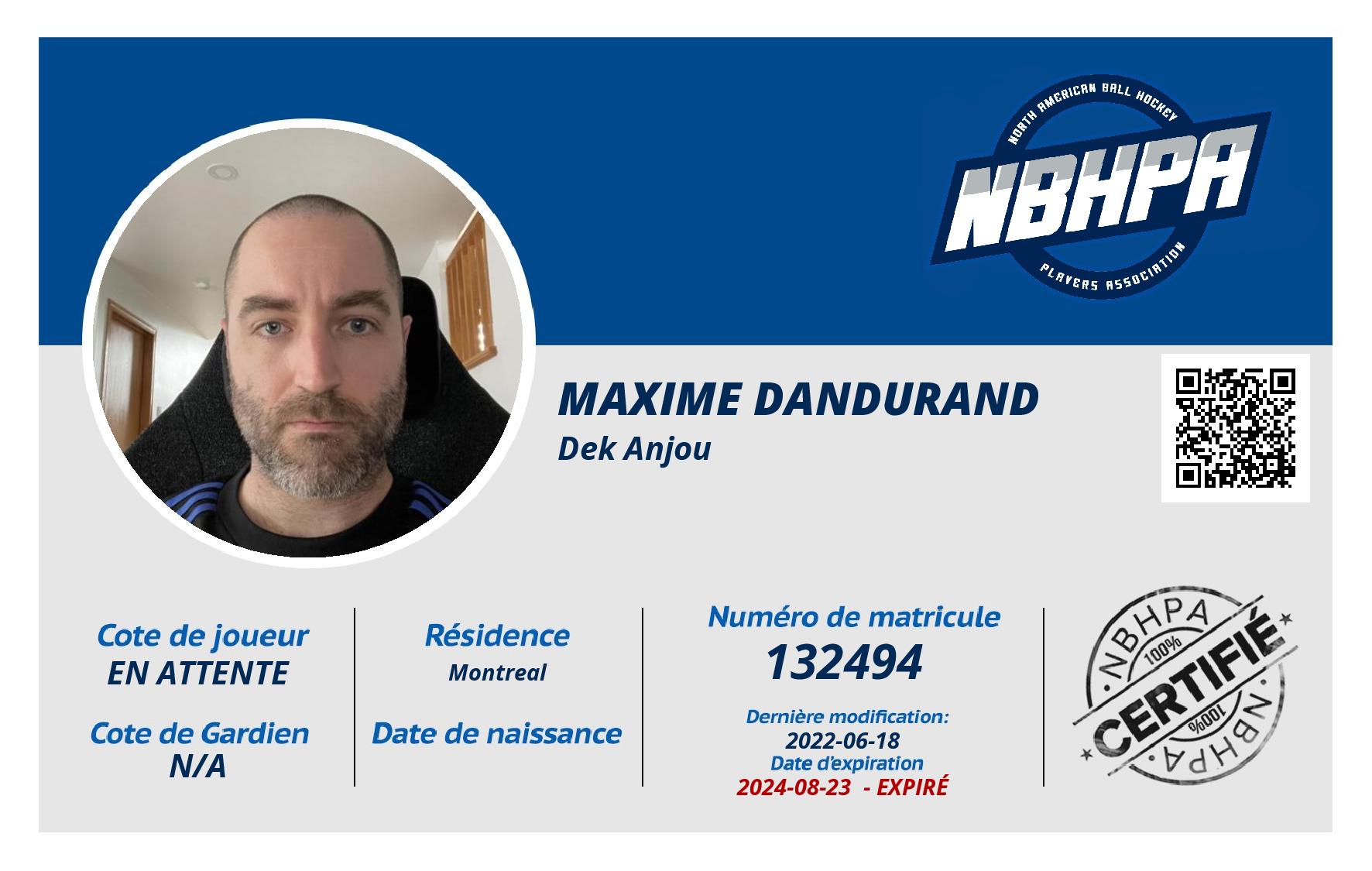 Maxime Dandurand