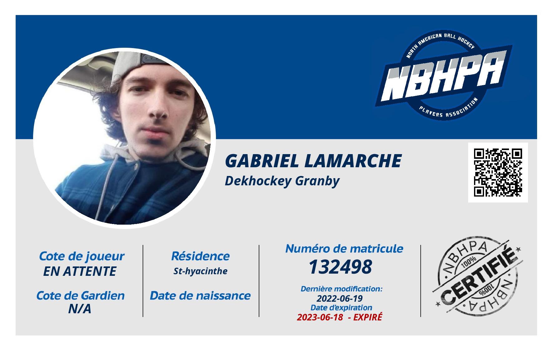 Gabriel Lamarche