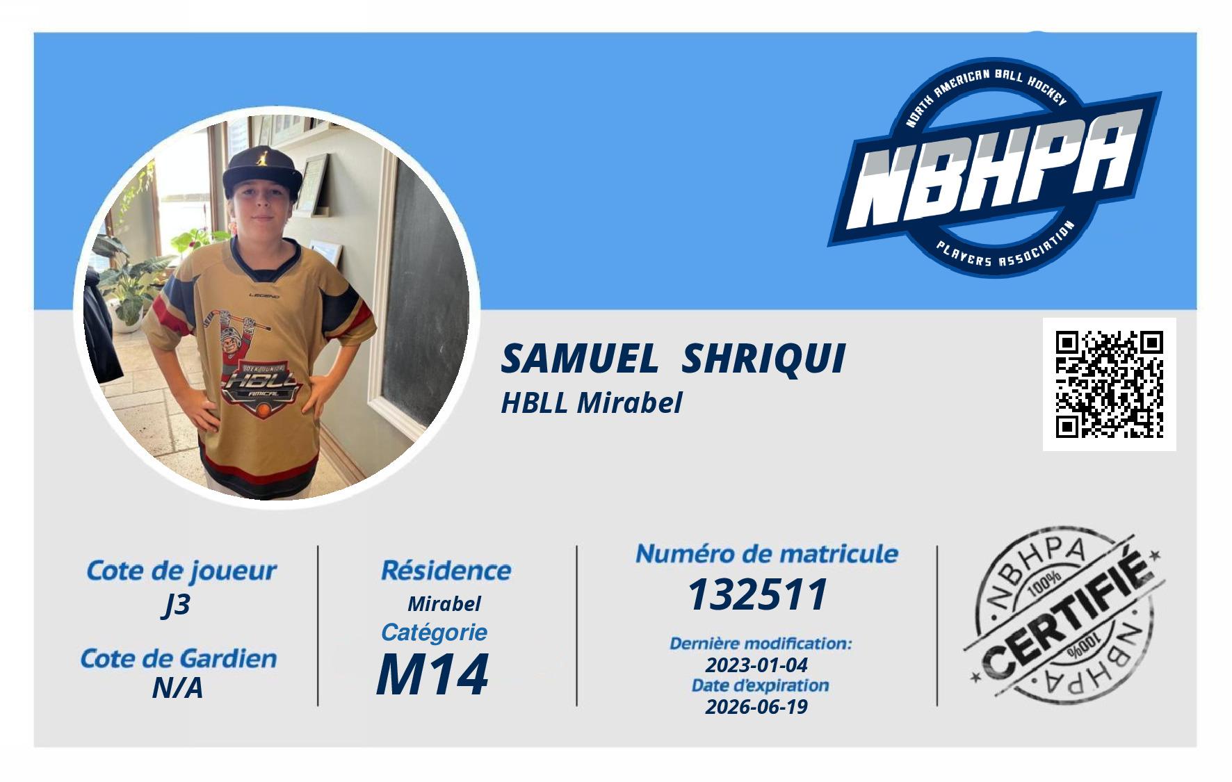 Samuel  Shriqui 