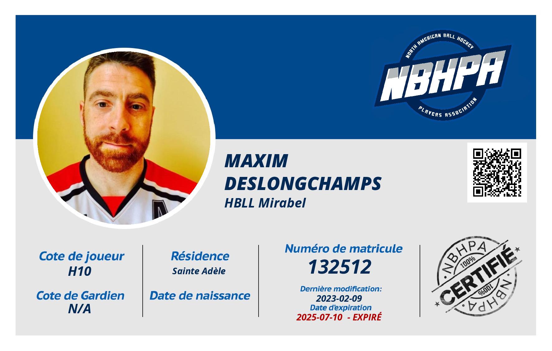 Maxim  Deslongchamps 