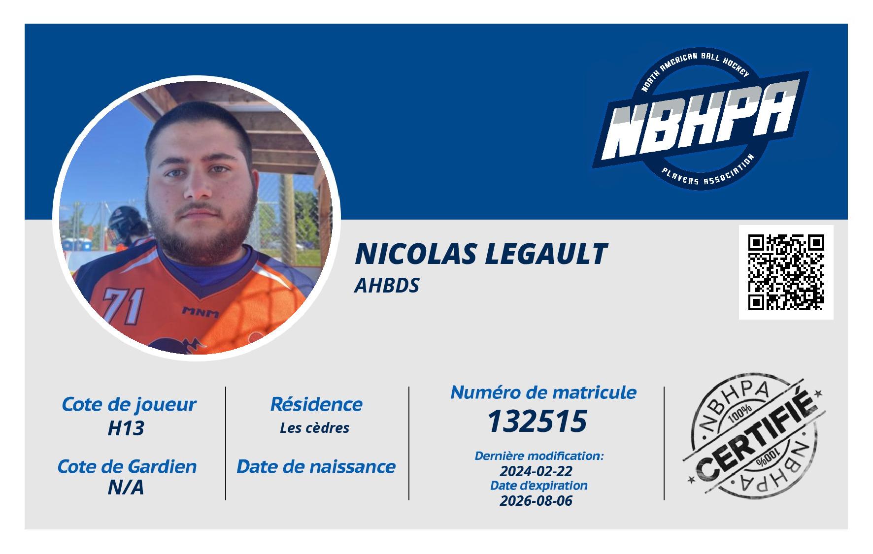 Nicolas Legault