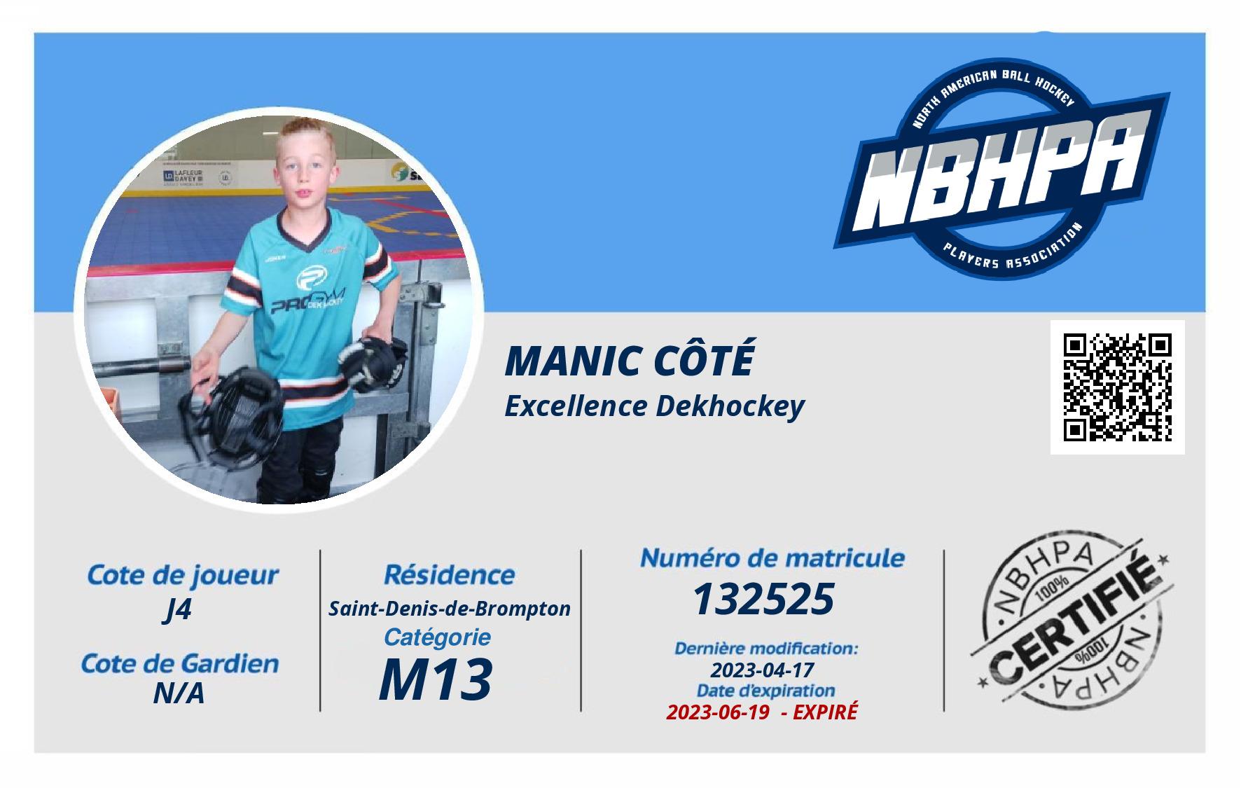 Manic Côté 